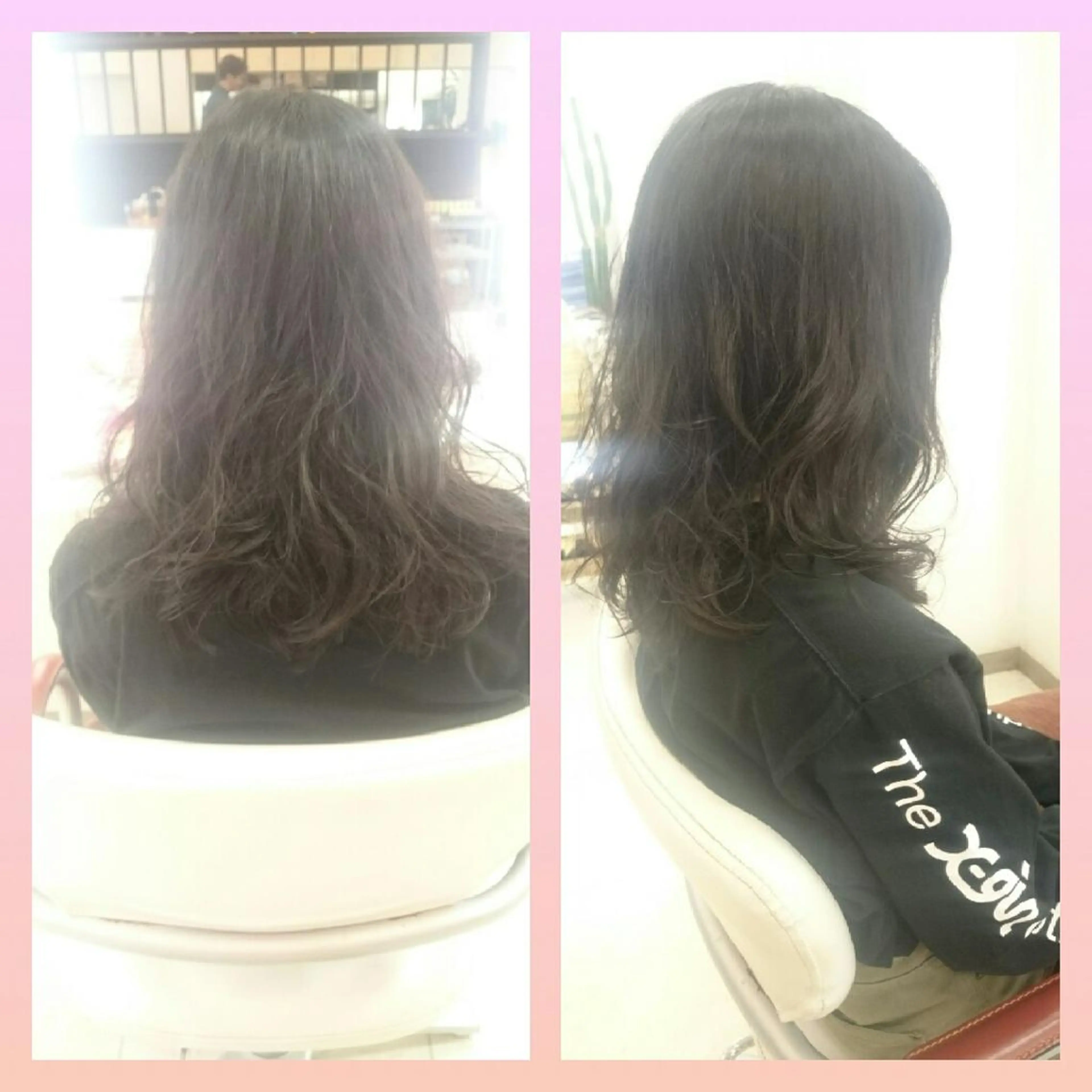 セミロング キンジョウ エナミのヘアスタイル