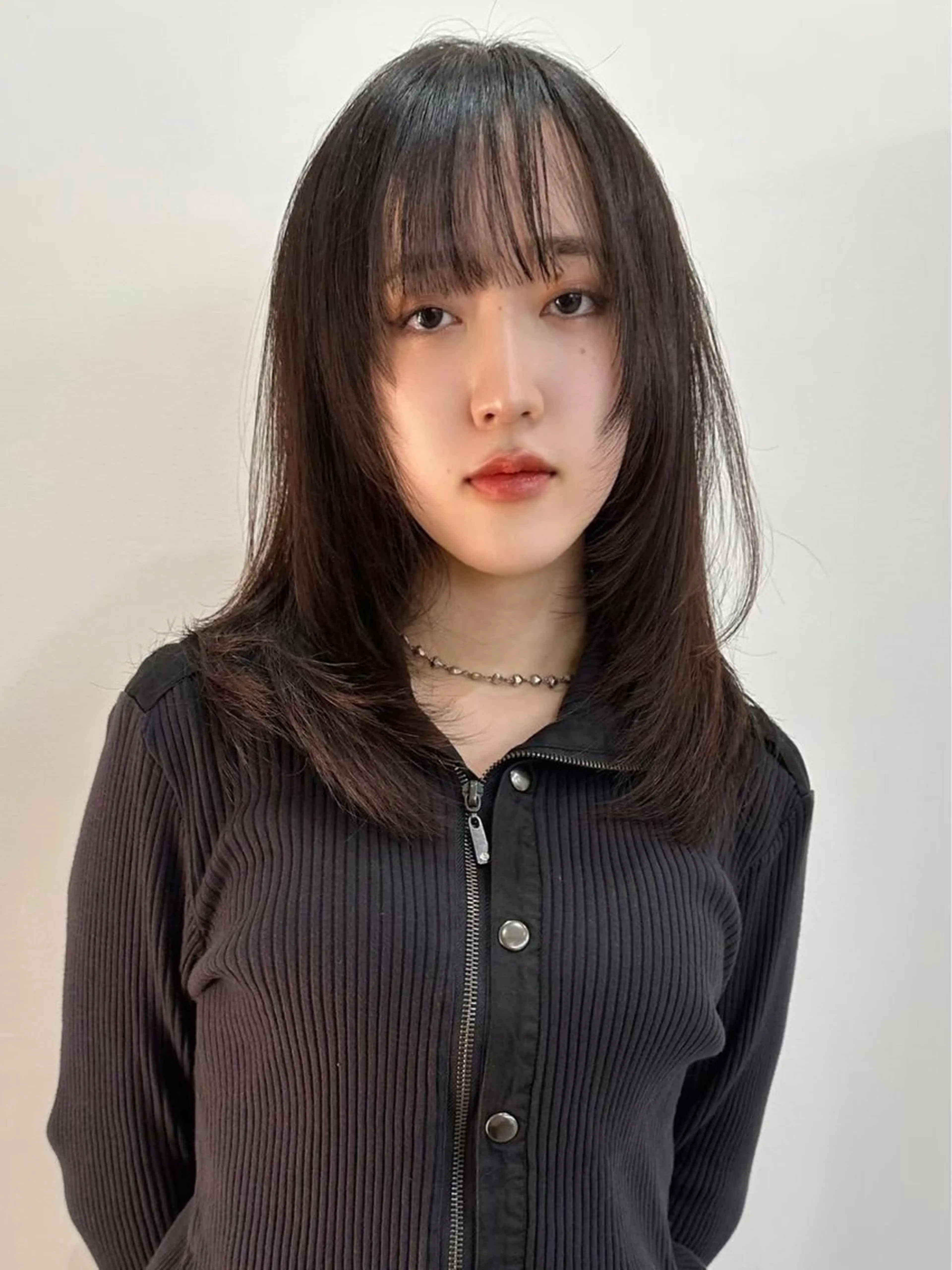 ロング カラー 飯田 晟恭のヘアスタイル