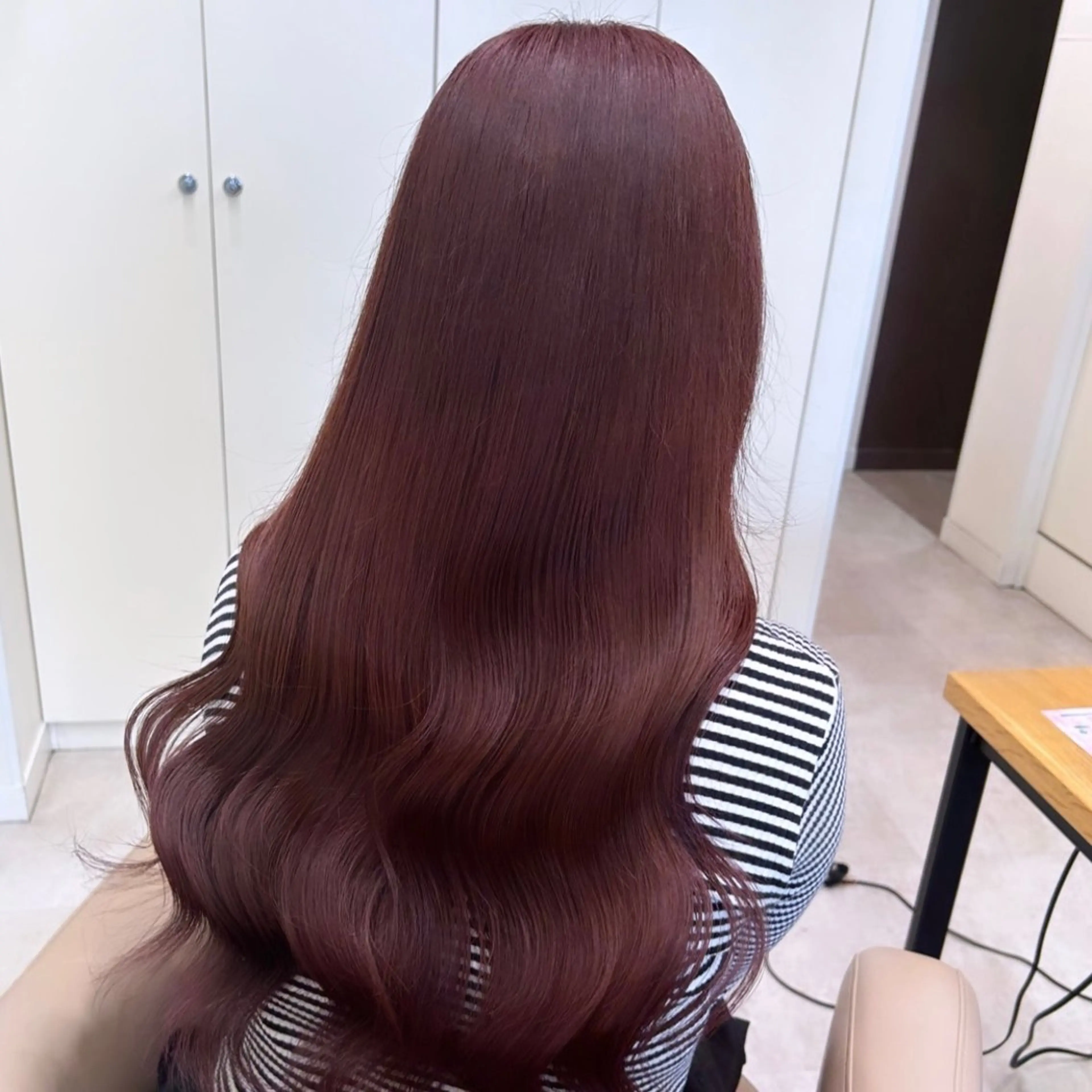 ロング カラー ブリーチ ブリーチなしカラー ブリーチなしWカラー 🎀韓国ヘア/amiのヘアスタイル