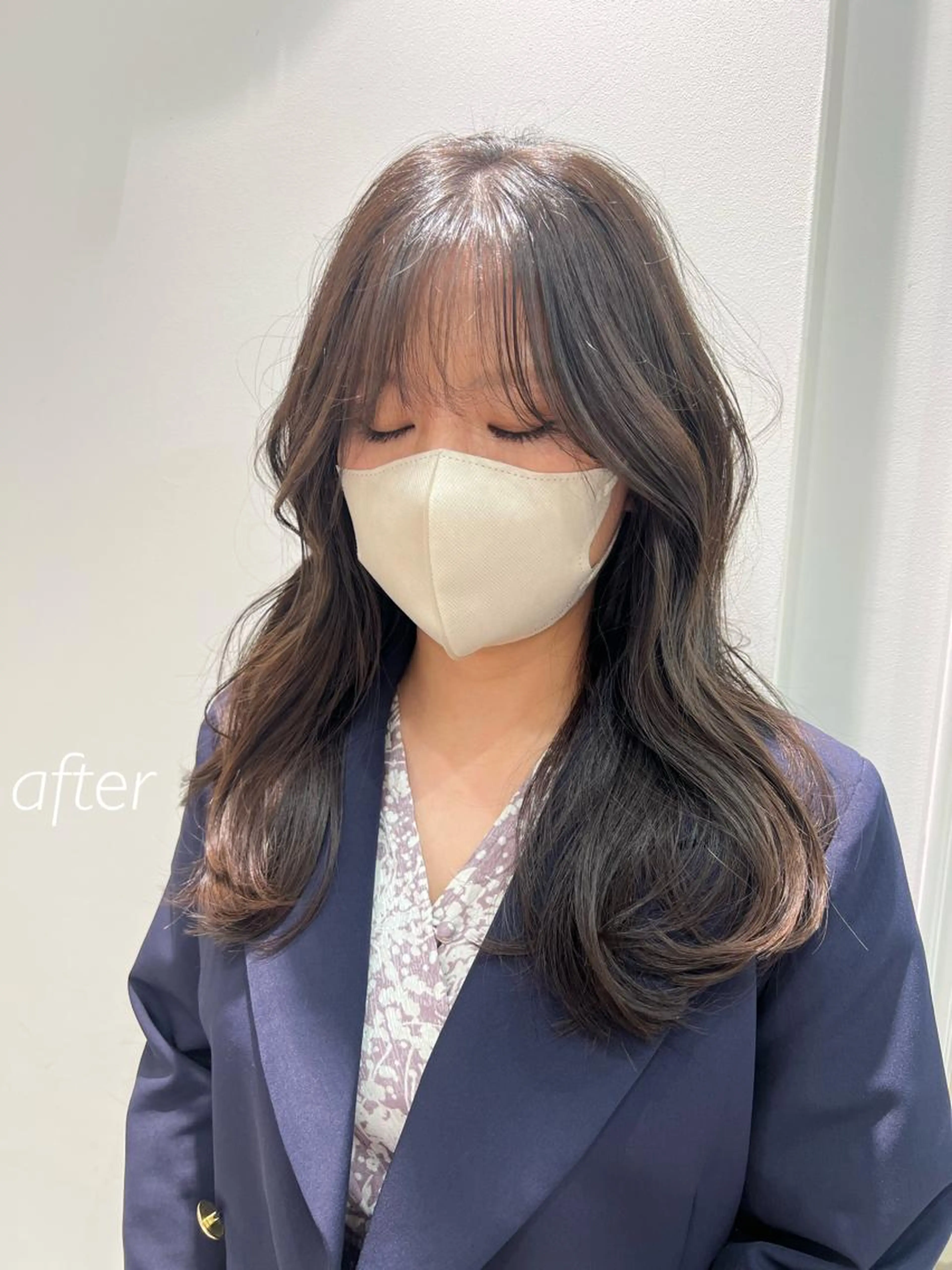 ✨💘似合わせカット➕ケアカラー➕5step内部補修トリートメント💘✨の写真