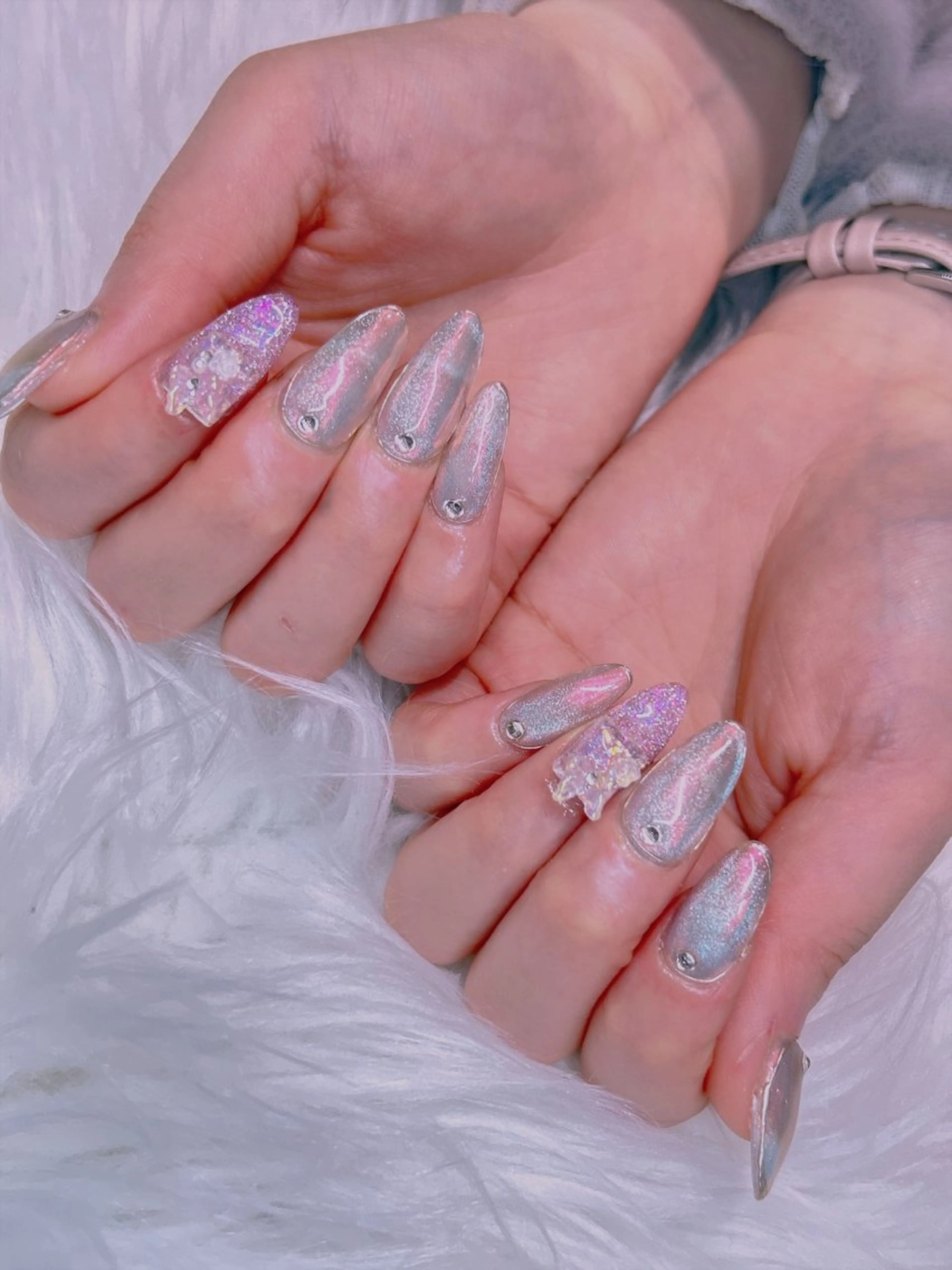 ネイル ハンドネイル 長さだし専門店 M2 rikaのネイルデザイン