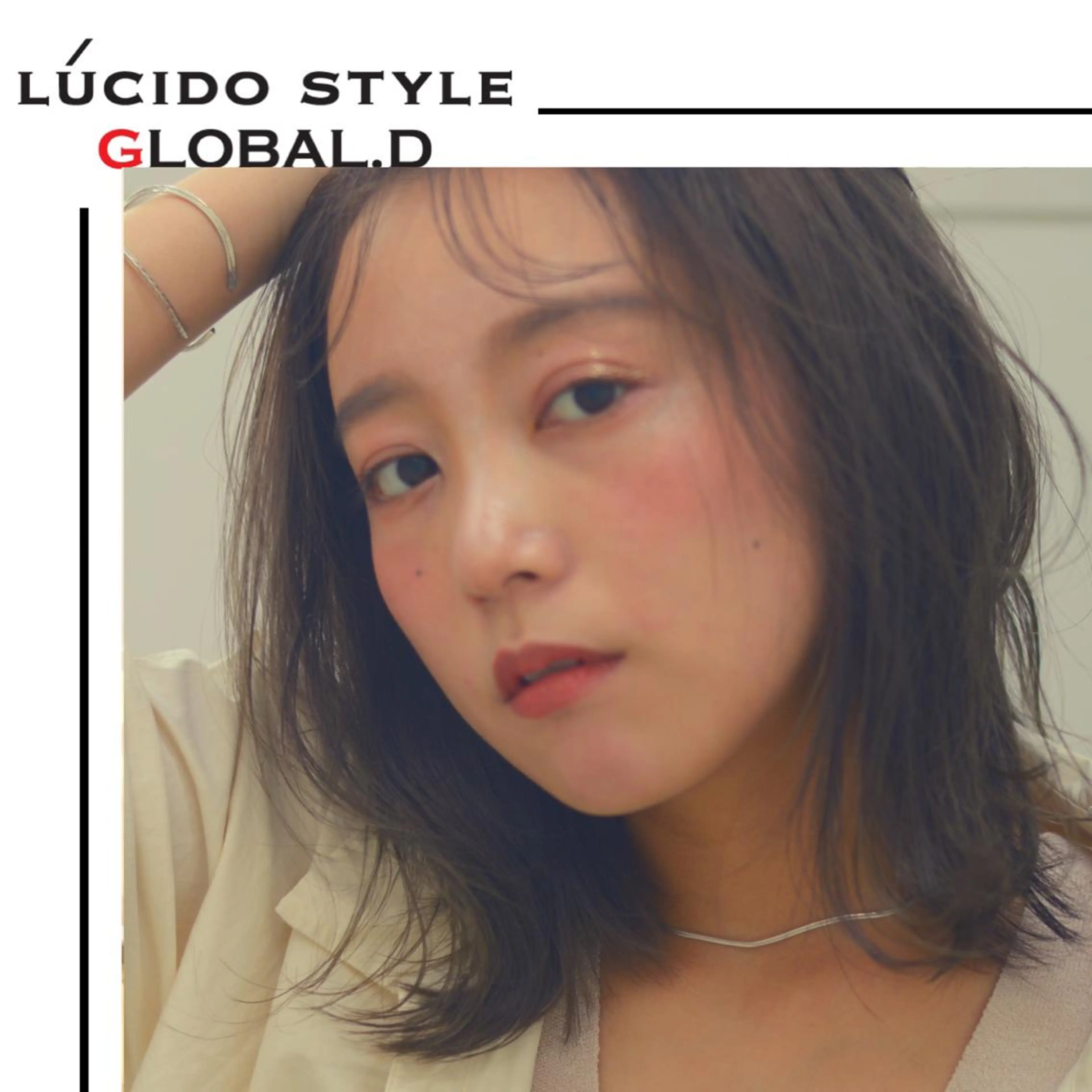 ミディアム カラー 🥛洒落髪小顔cut なら龍崎🥛のヘアスタイル