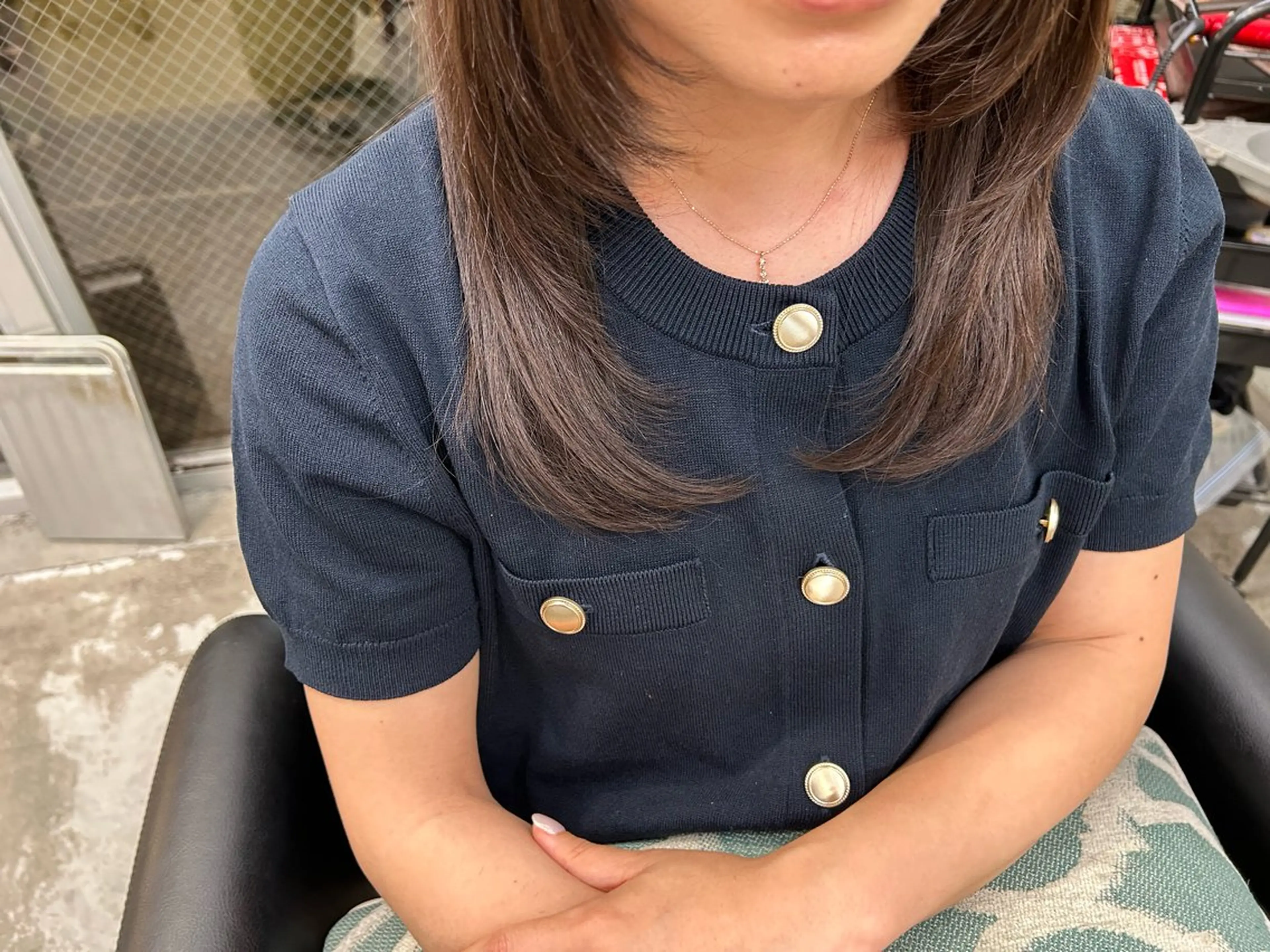 ミディアム 透明感カラー・ 髪質改善🩵イケダのヘアスタイル