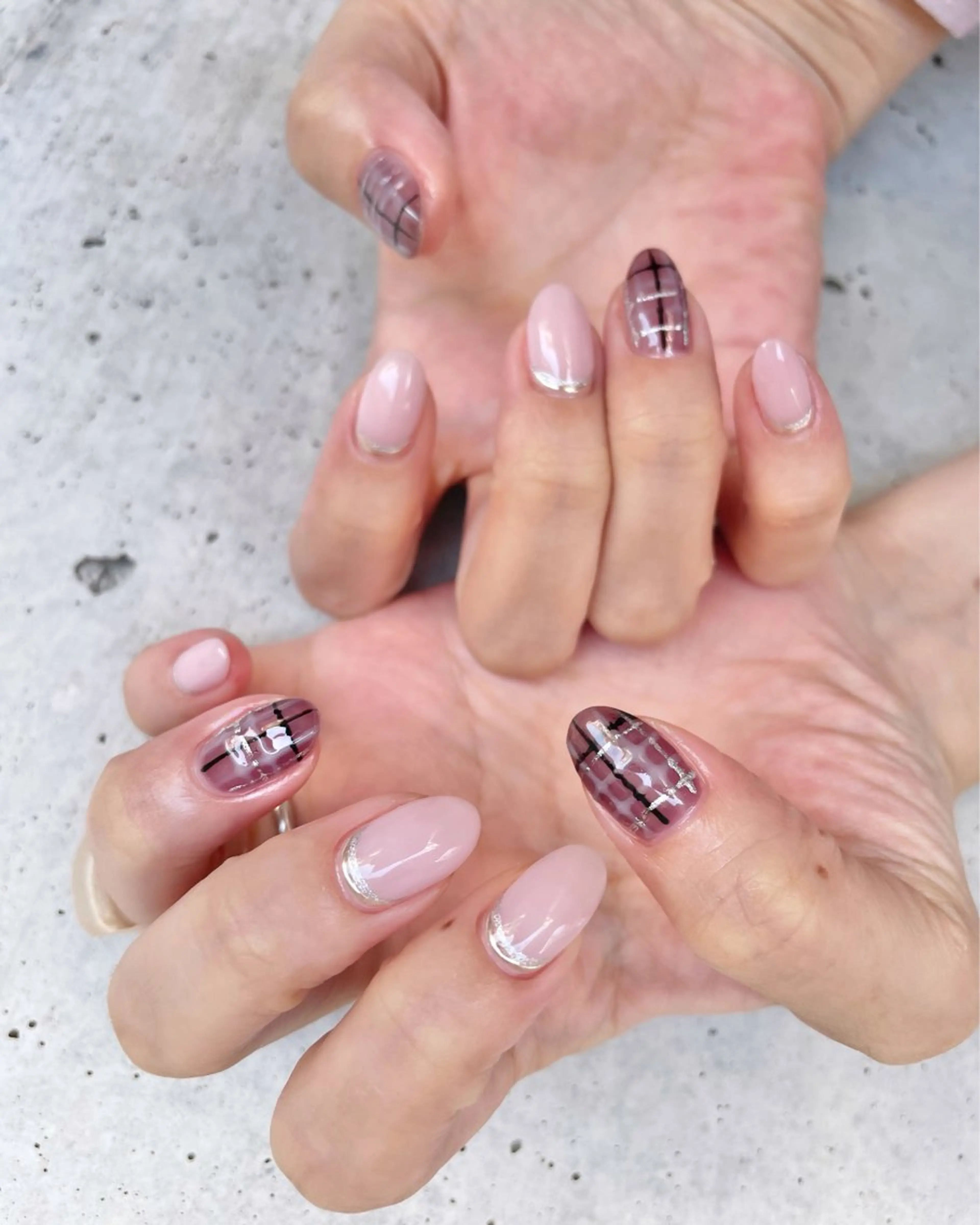 ネイル 持ち込み Rena-ju キャサディのネイルデザイン