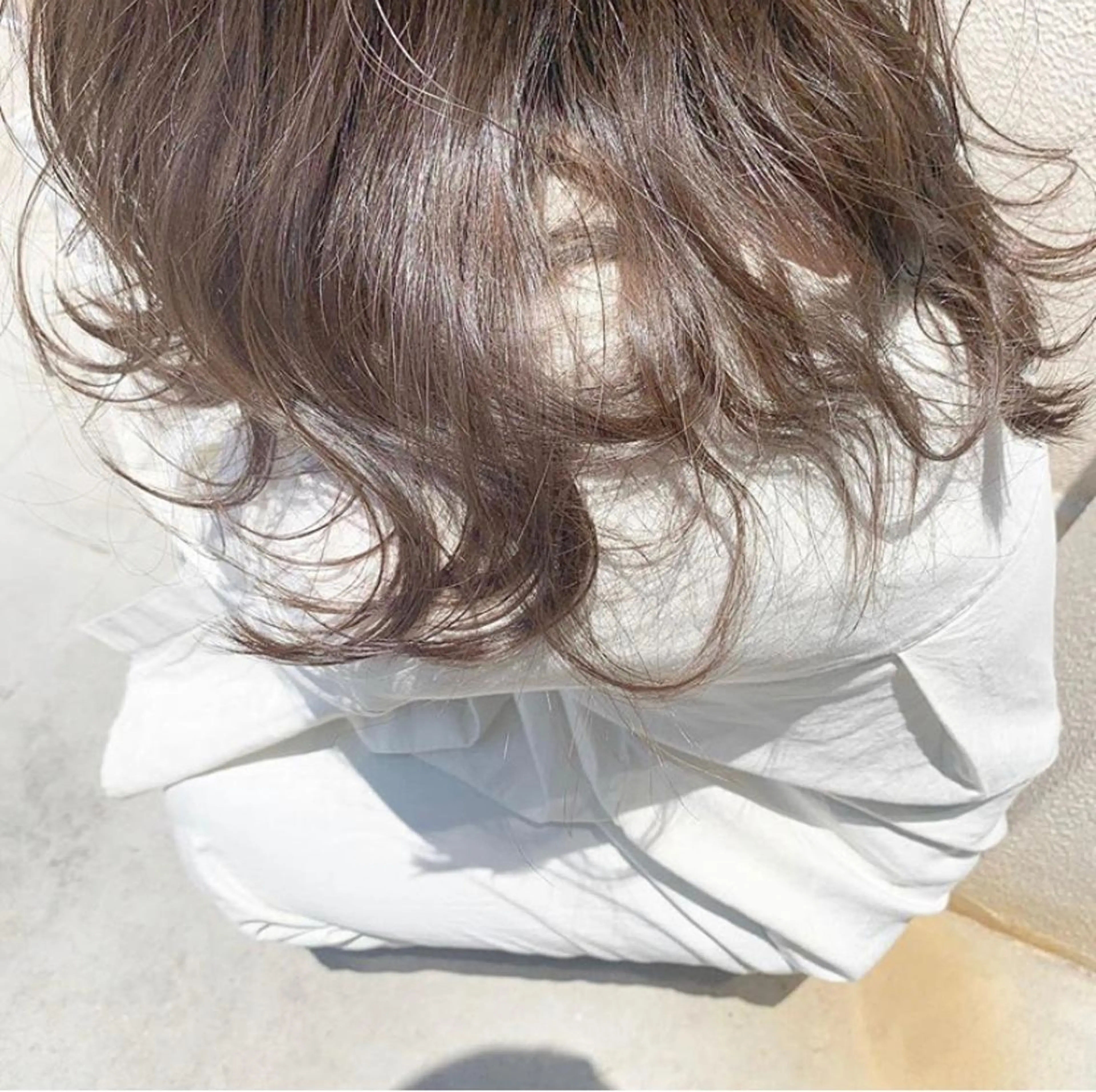 ミディアム カラー ブラウンカラー ナチュラルブラウン メンズサロンロス【LOSS】所属・メンズパーマ/新潟駅 NOBUTA🔥のヘアスタイル