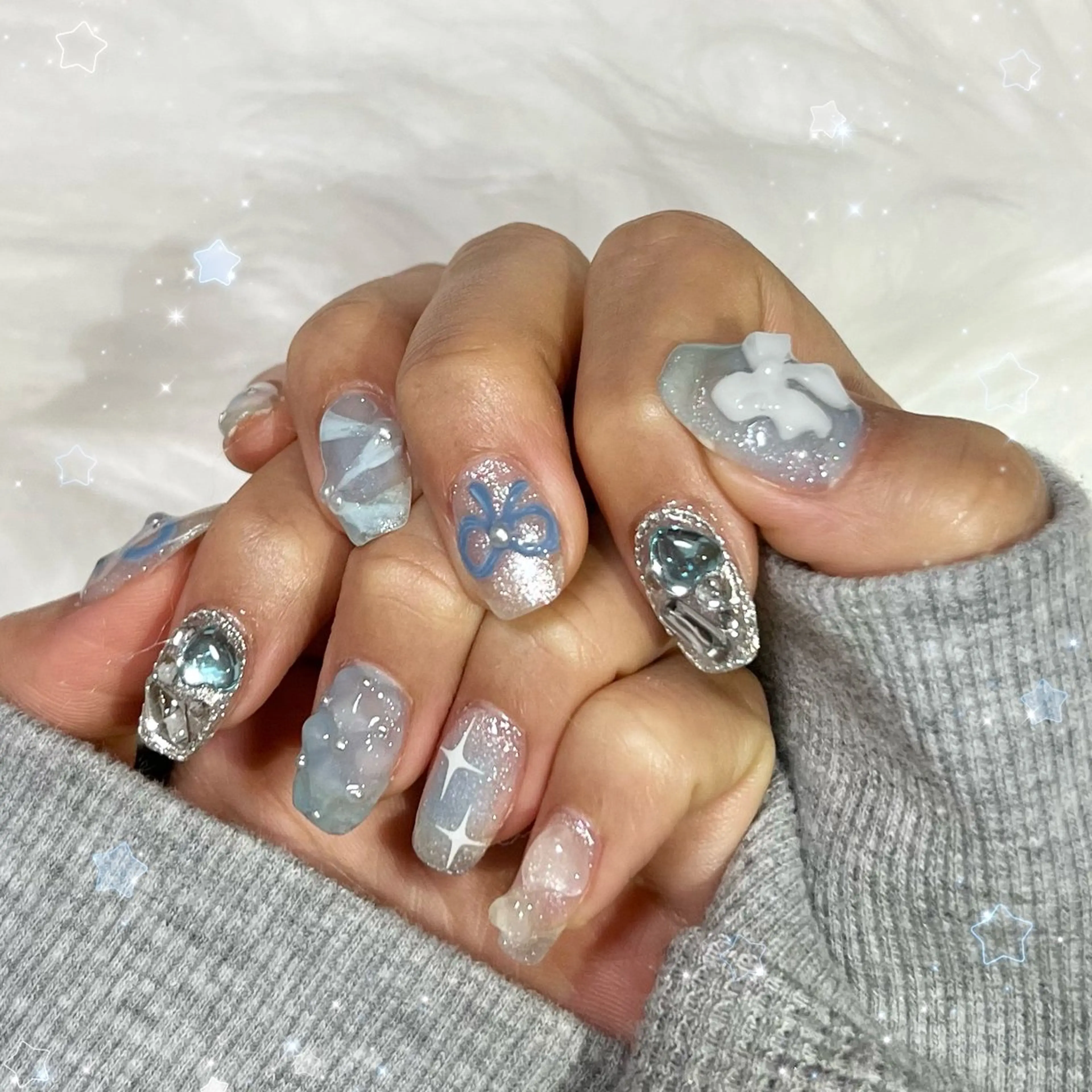 ネイル ハンドネイル 𝑵𝑰 𝑲𝑶のネイルデザイン