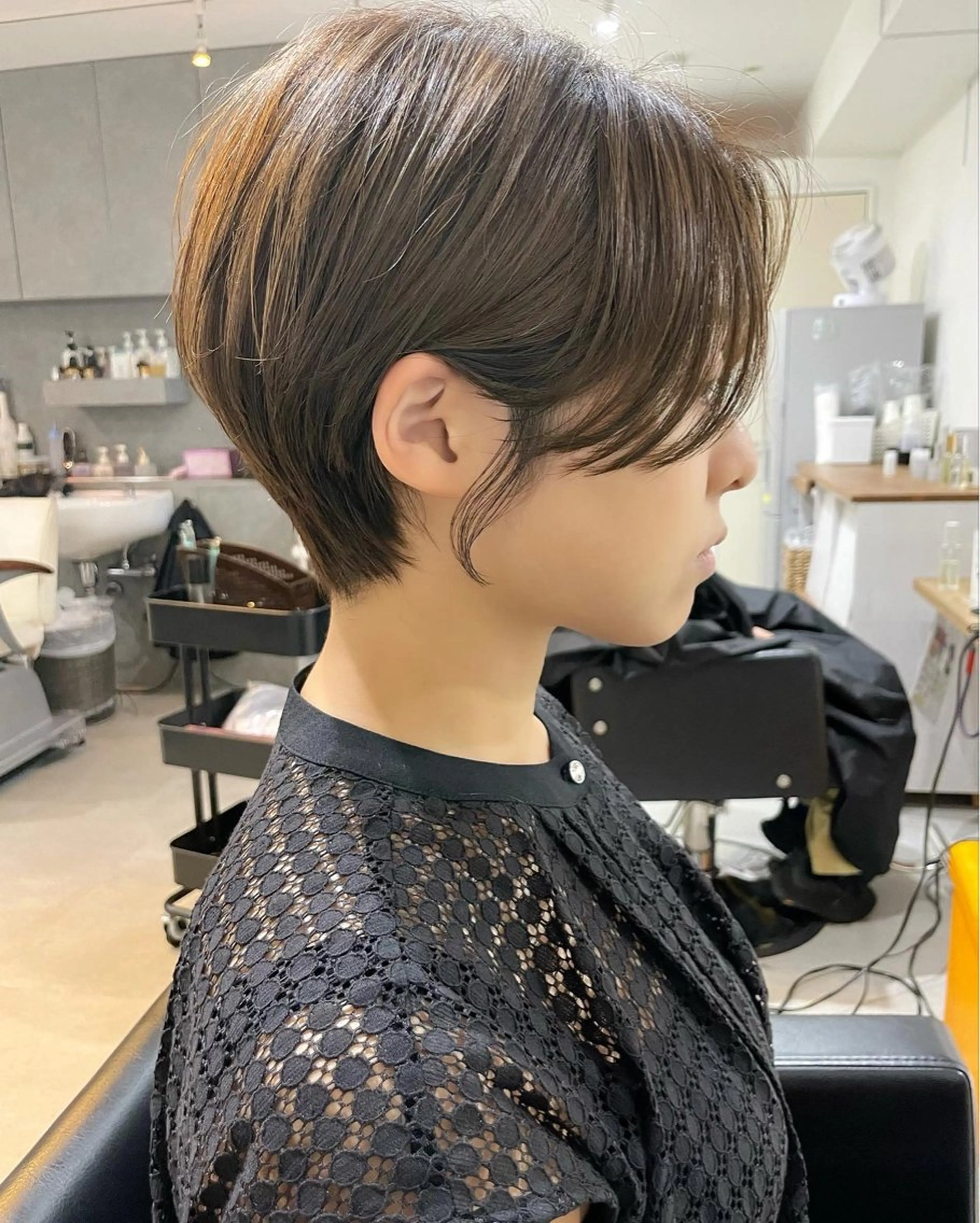 ショート 平 一裕のヘアスタイル