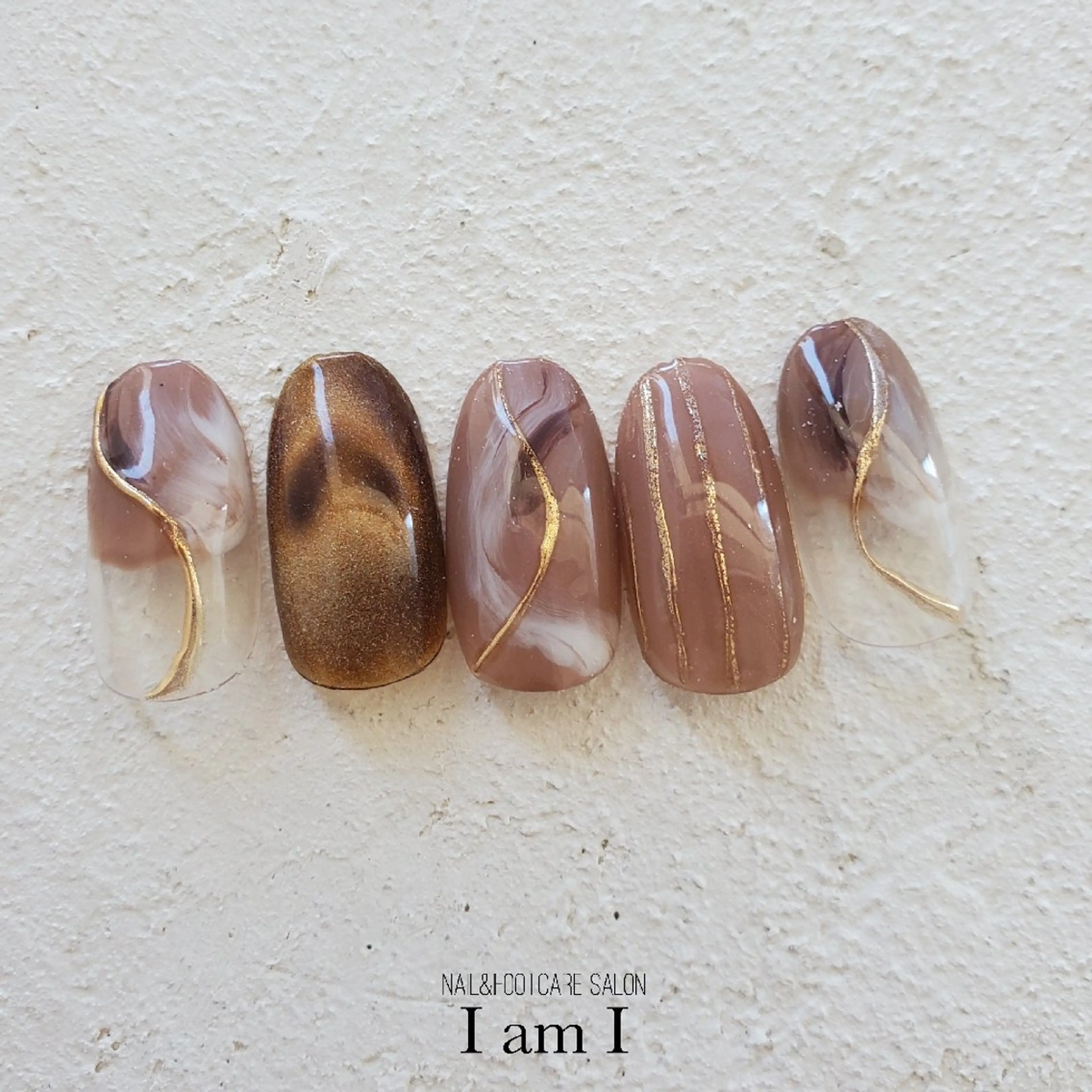 ネイル ハート マグネットネイル バレンタイン ハンドネイル ネイル＆フットケアサロンアイアムアイ所属・ネイリスト モリシタのネイルデザイン