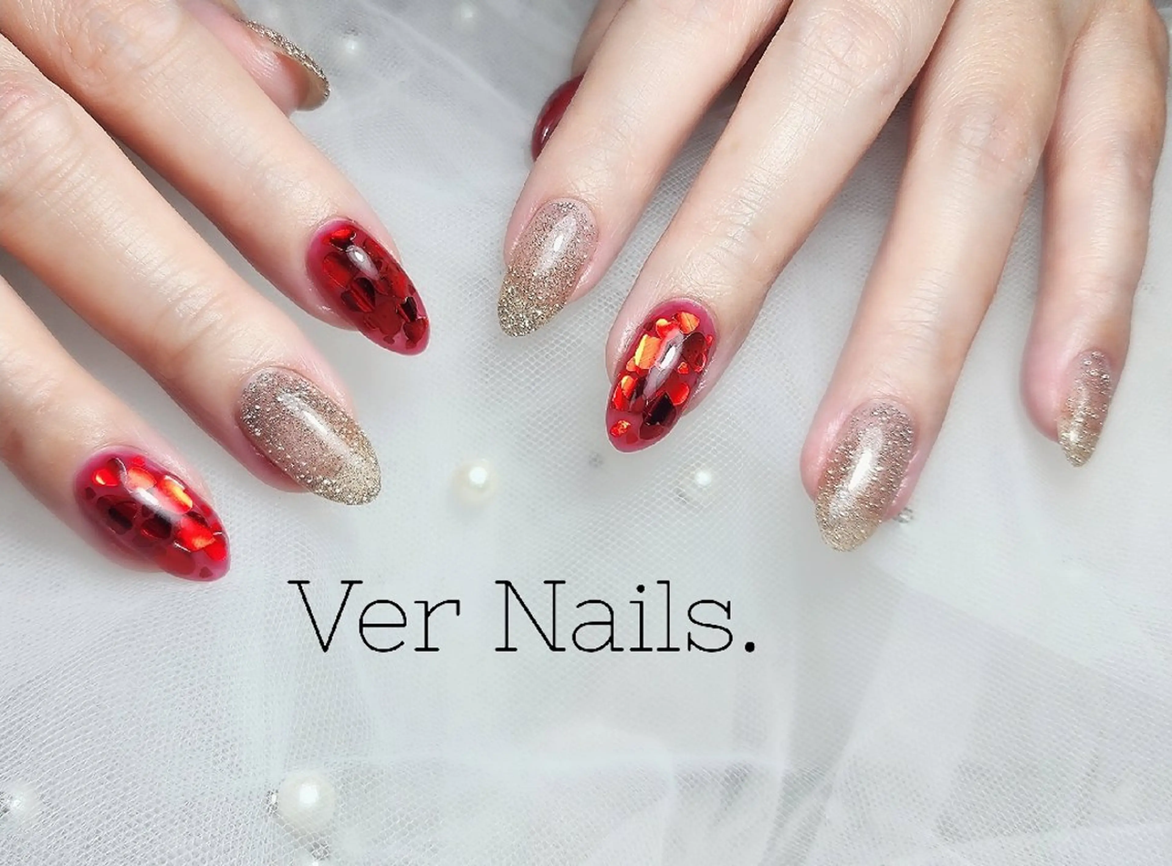 ネイル ハート ハンドネイル Ver Nails.のその他イメージ