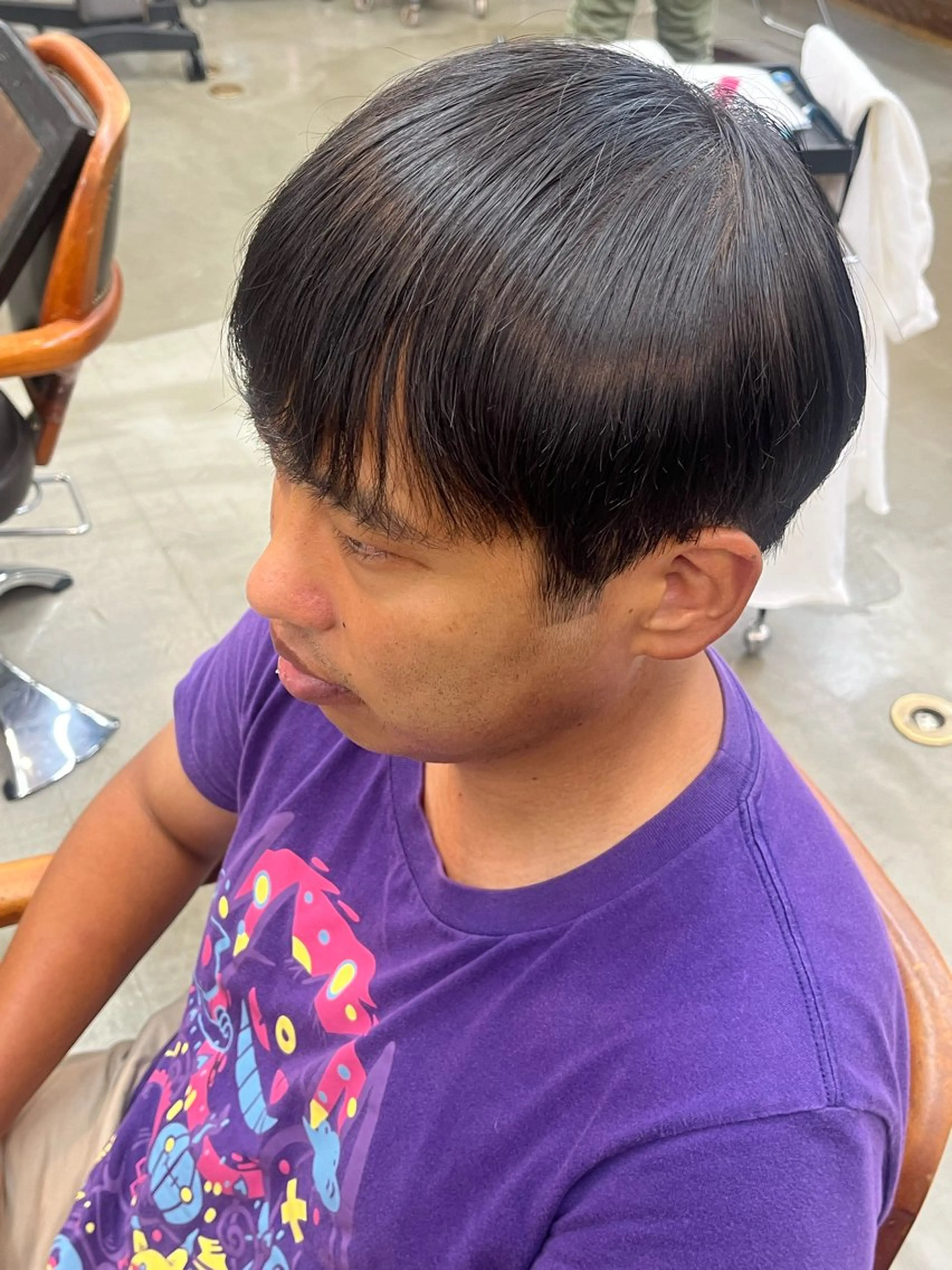 ショート メンズ マッシュ 中島 海斗のヘアスタイル