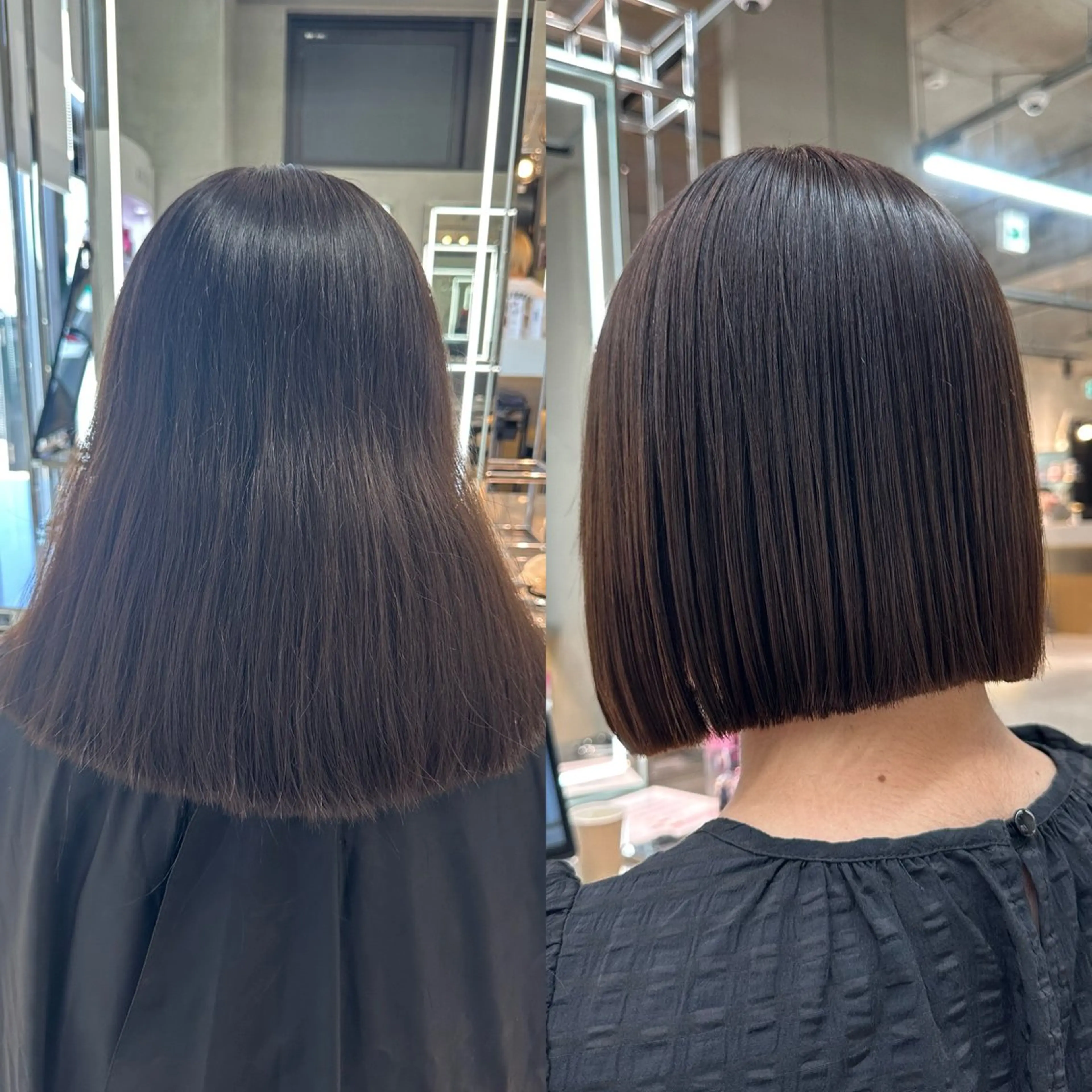 ミディアム カット 縮毛矯正 トリートメント ✨髪質改善特化✨副 店長椎葉信乃介のヘアスタイル