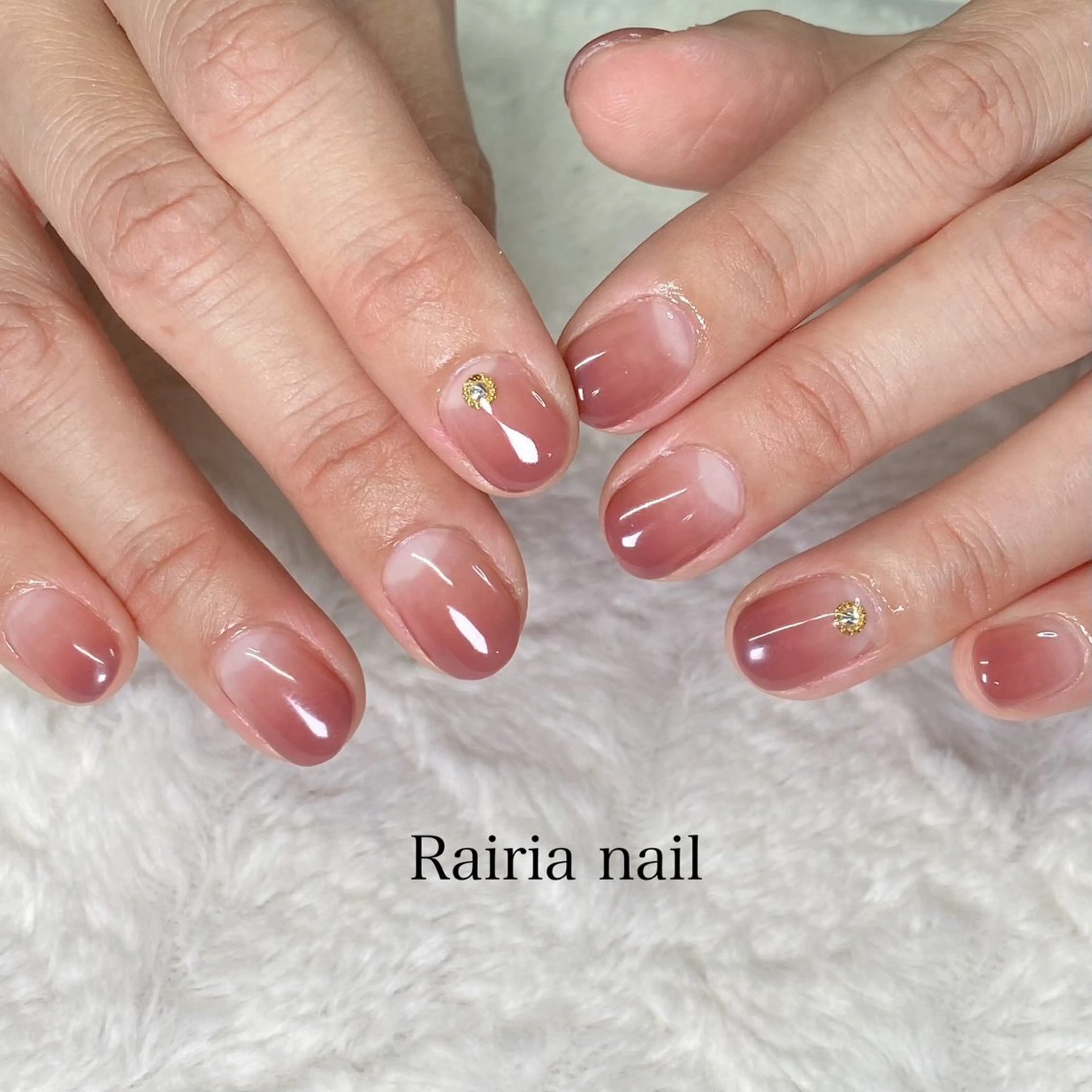 ネイル ハンドネイル rairiaharu パラジェルのネイルデザイン