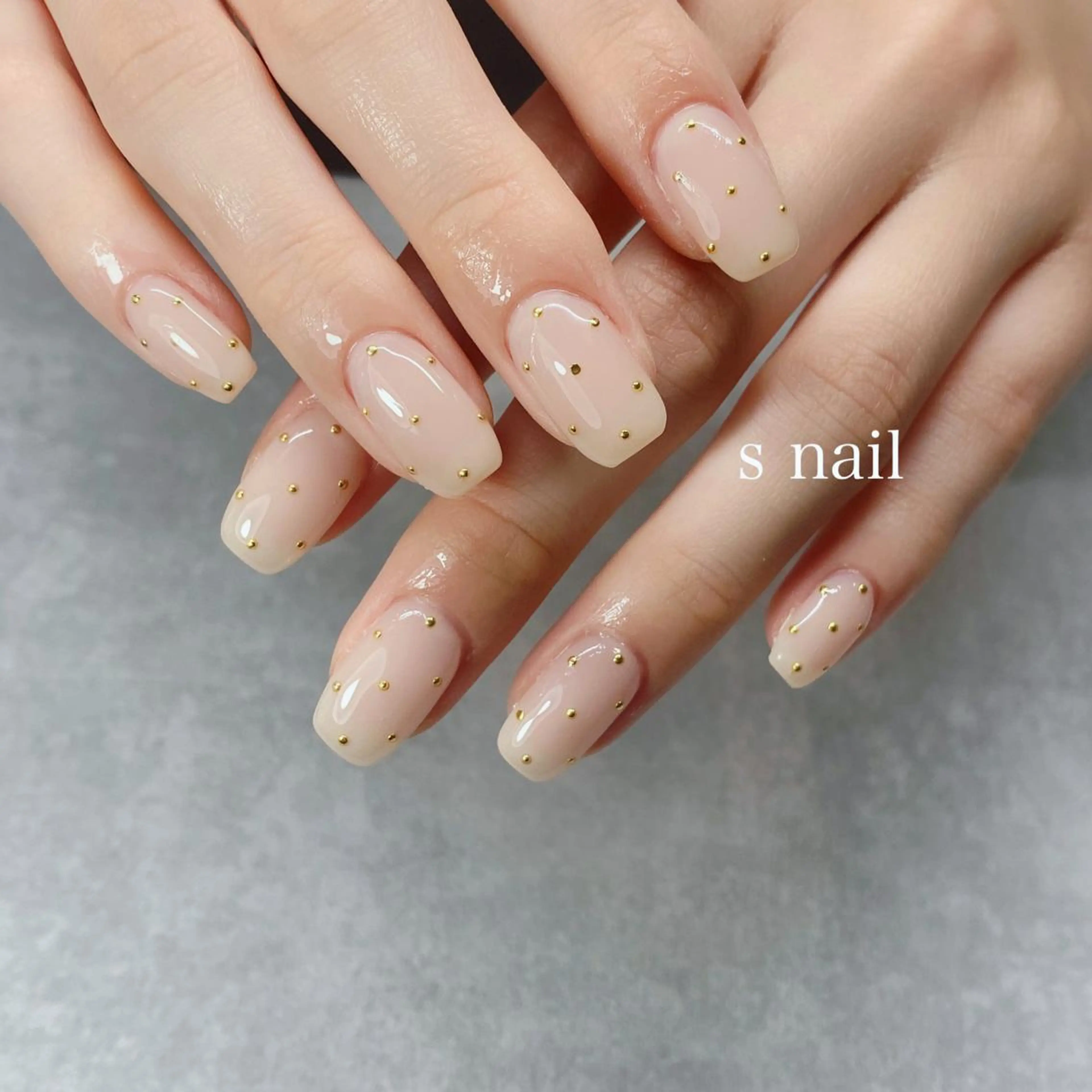 ネイル アートネイル ワンカラーネイル ハンドネイル フットネイル s nail さとよしみゆきのネイルデザイン