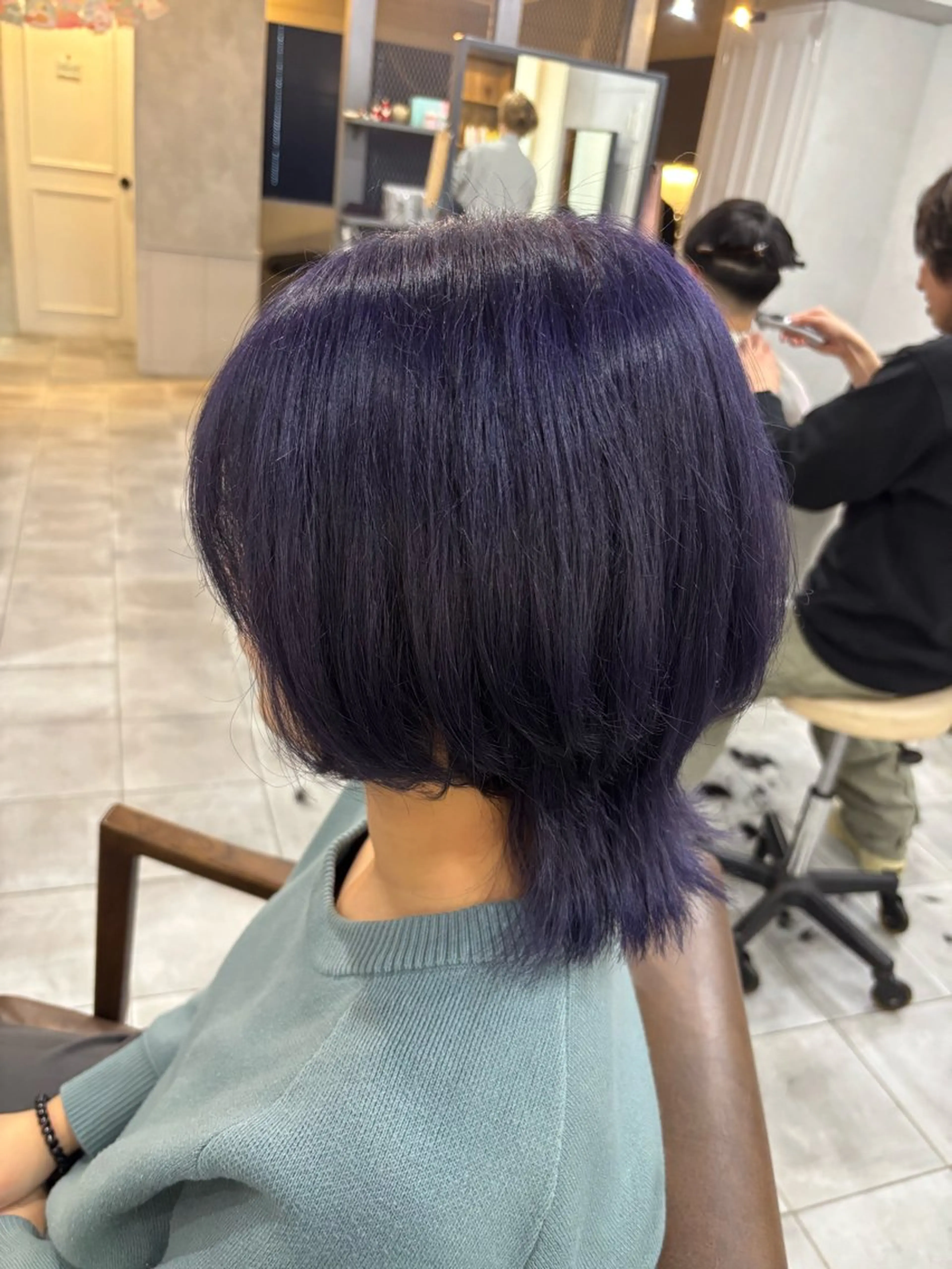 ミディアム カラー カット ヘアカラー トリートメント ❄️中野侑香❄️ ハイライト/ブリーチのヘアスタイル