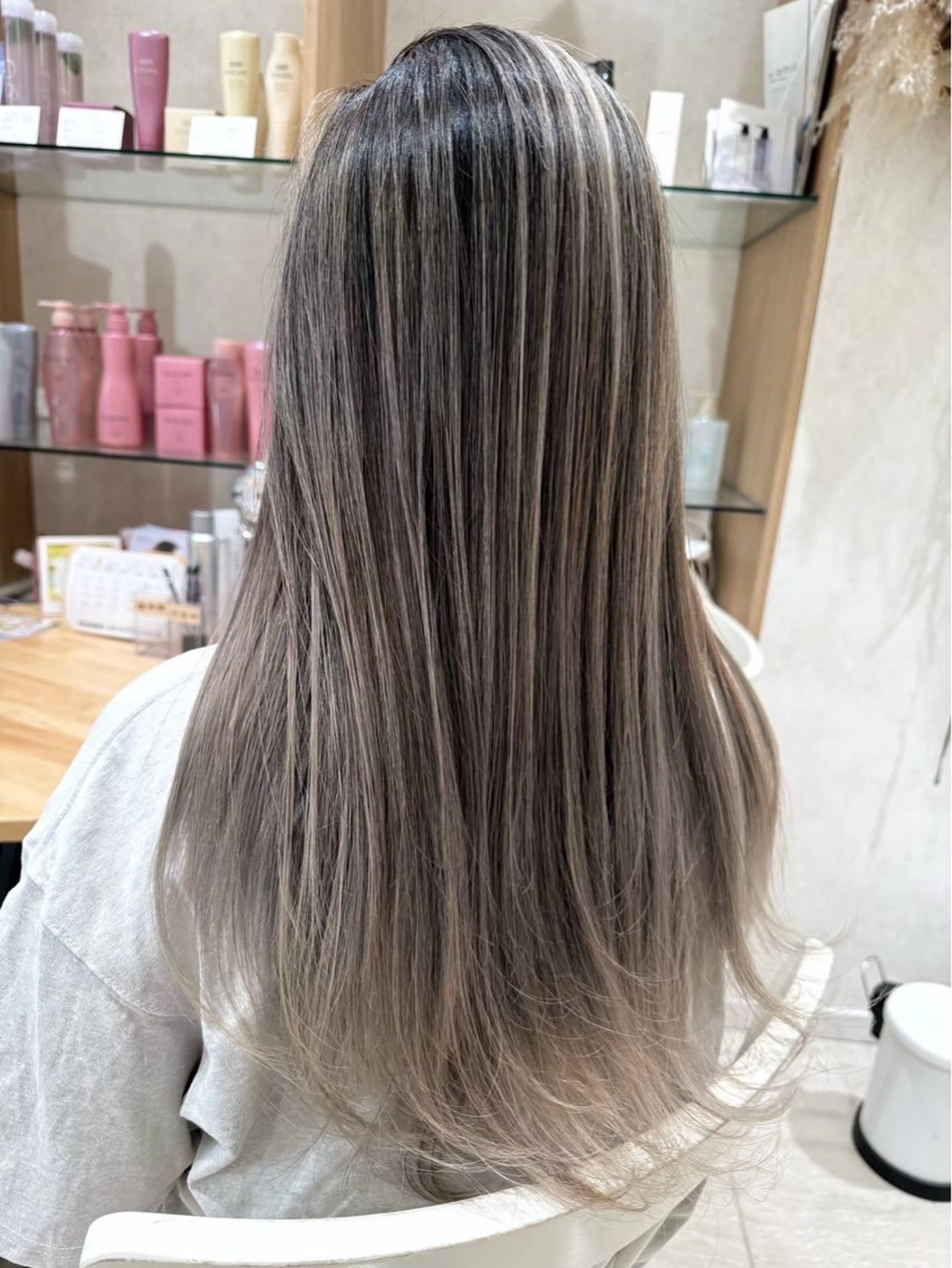 ロング 艶髪🫧/ハイライト ✨/濱崎 竜のヘアスタイル