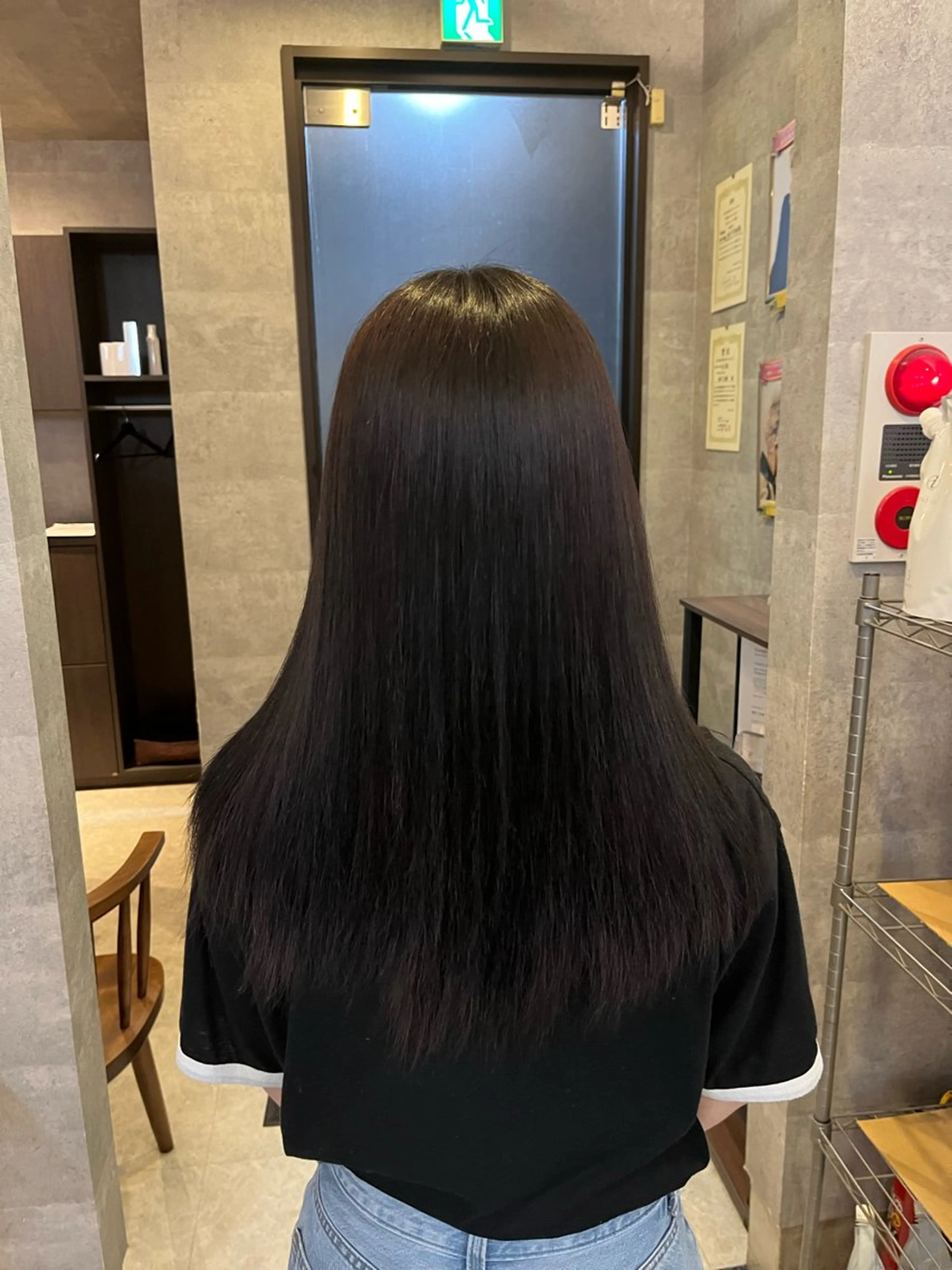 セミロング カラー イロアイヘアー Renのヘアスタイル