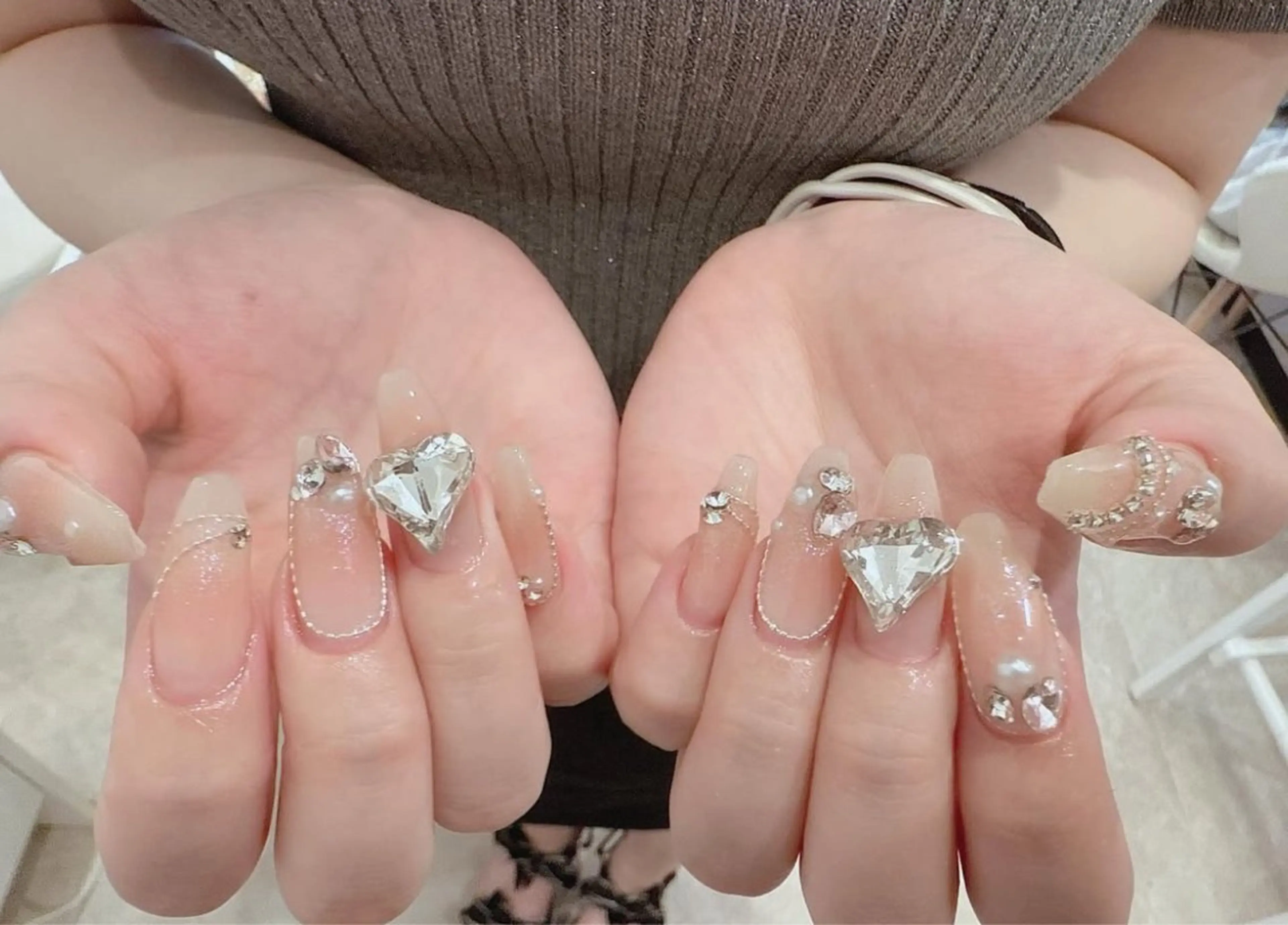 ネイル アートネイル フラワーネイル フレンチネイル ジェルネイル グラデーション ハンドネイル Ryunail所属・Ryu Nail NekoChanのネイルデザイン