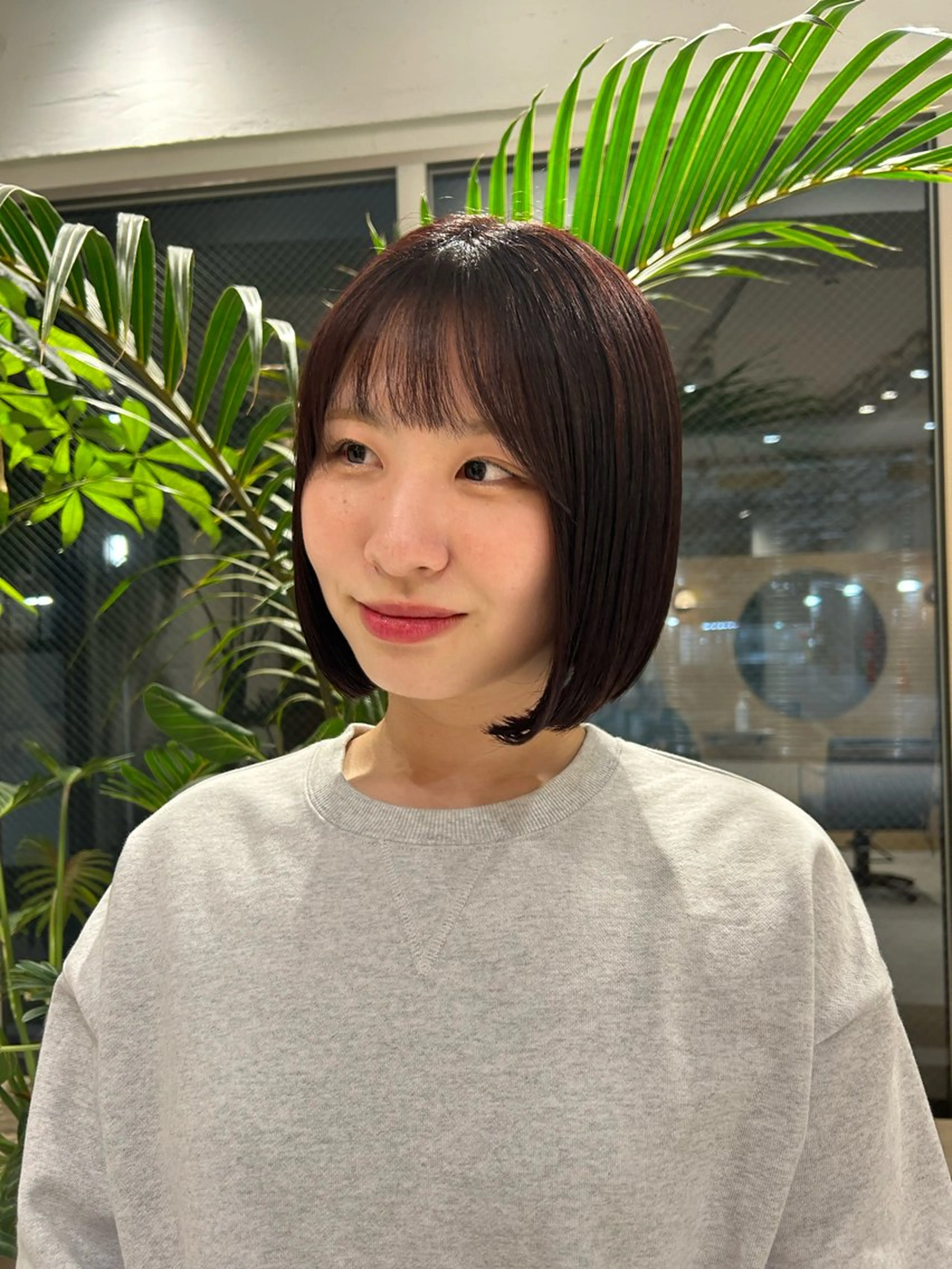 ショート カラー 🦖ミニボブ/ボブ /MOEKA🦕のヘアスタイル