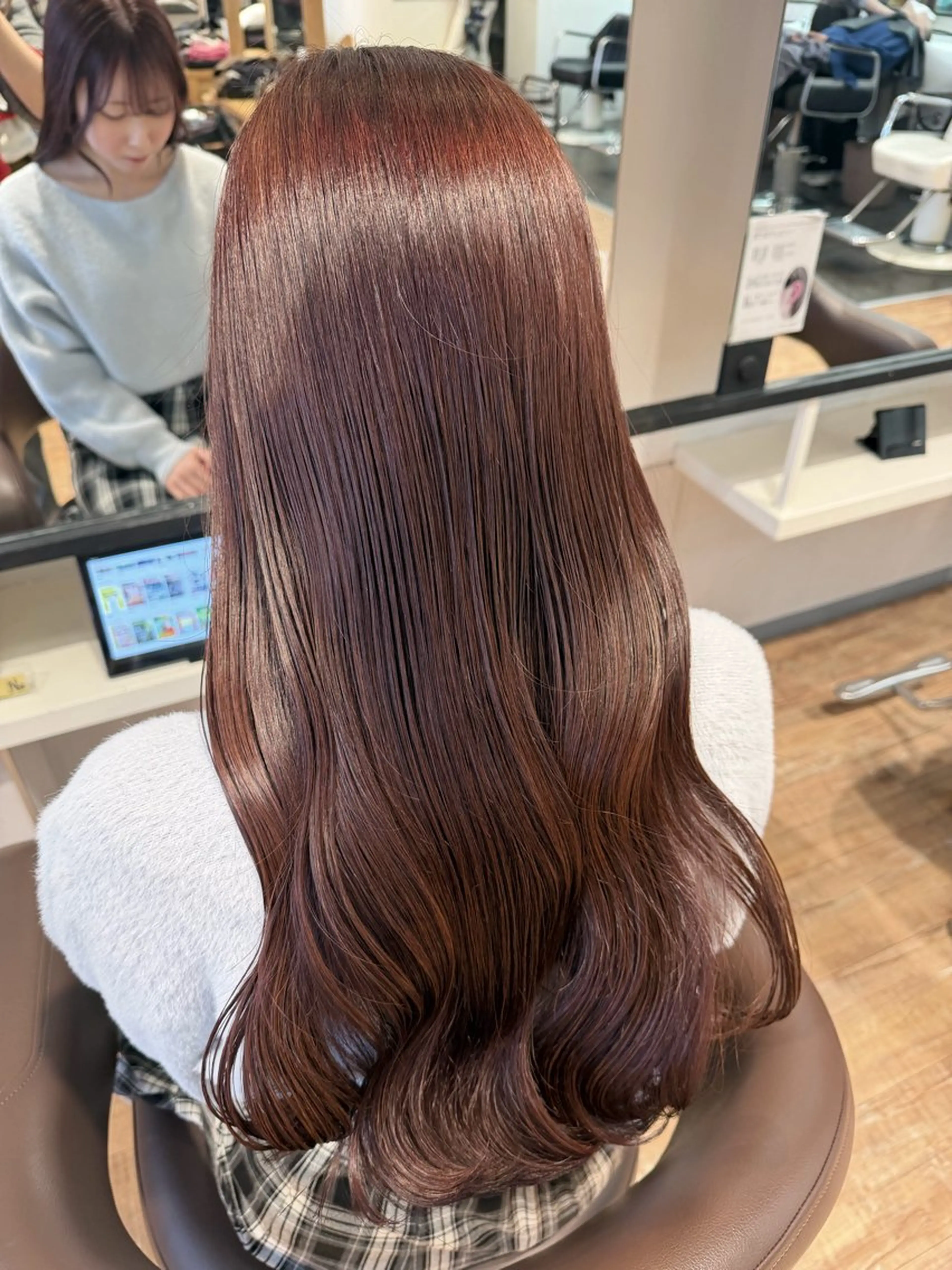 カラー ブラウンカラー ピンクカラー ヘアカラー トリートメント インナーカラー♡ Nanakoのヘアスタイル
