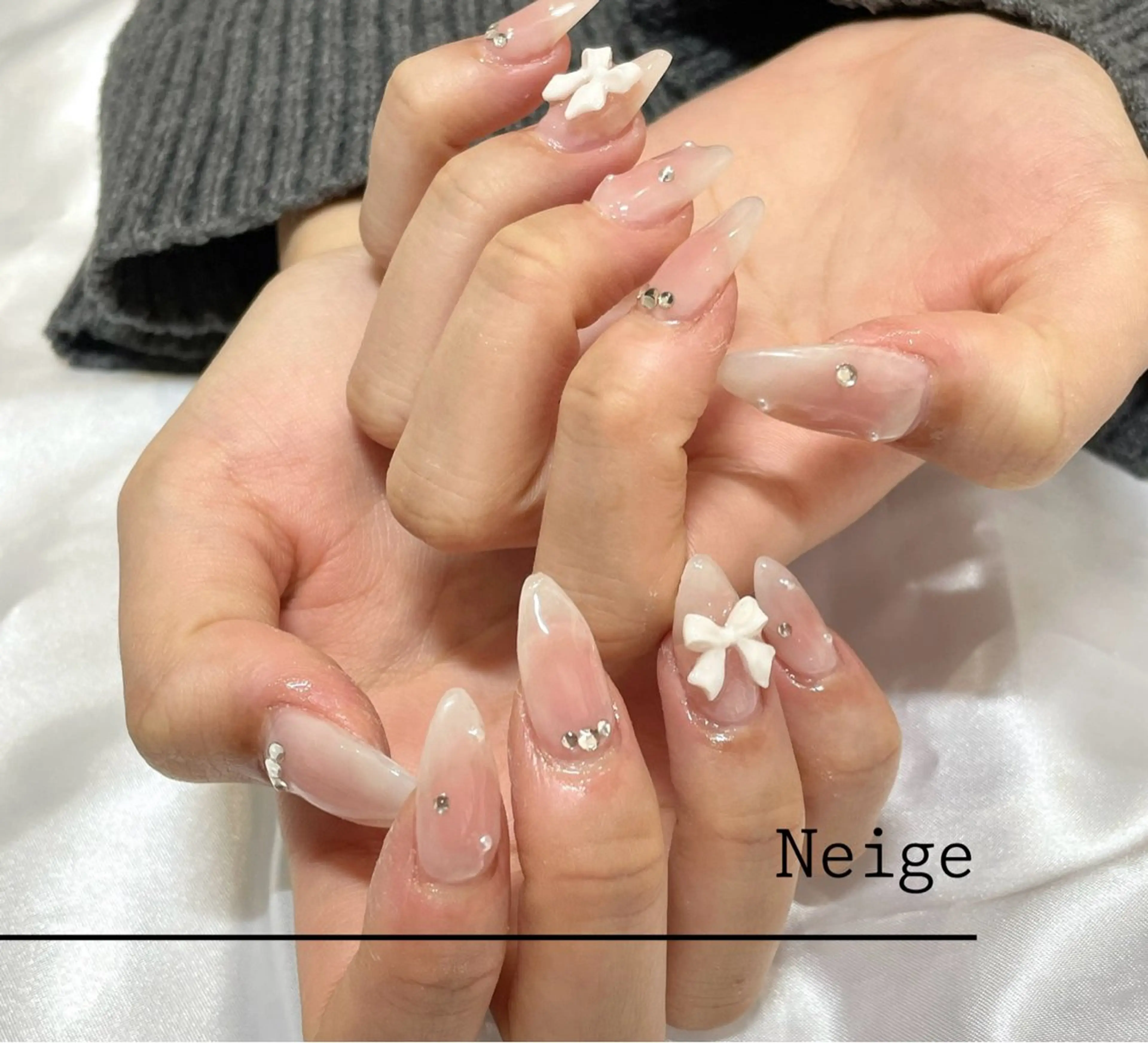 ネイル Neige所属・Neige 𓂃 aiのネイルデザイン