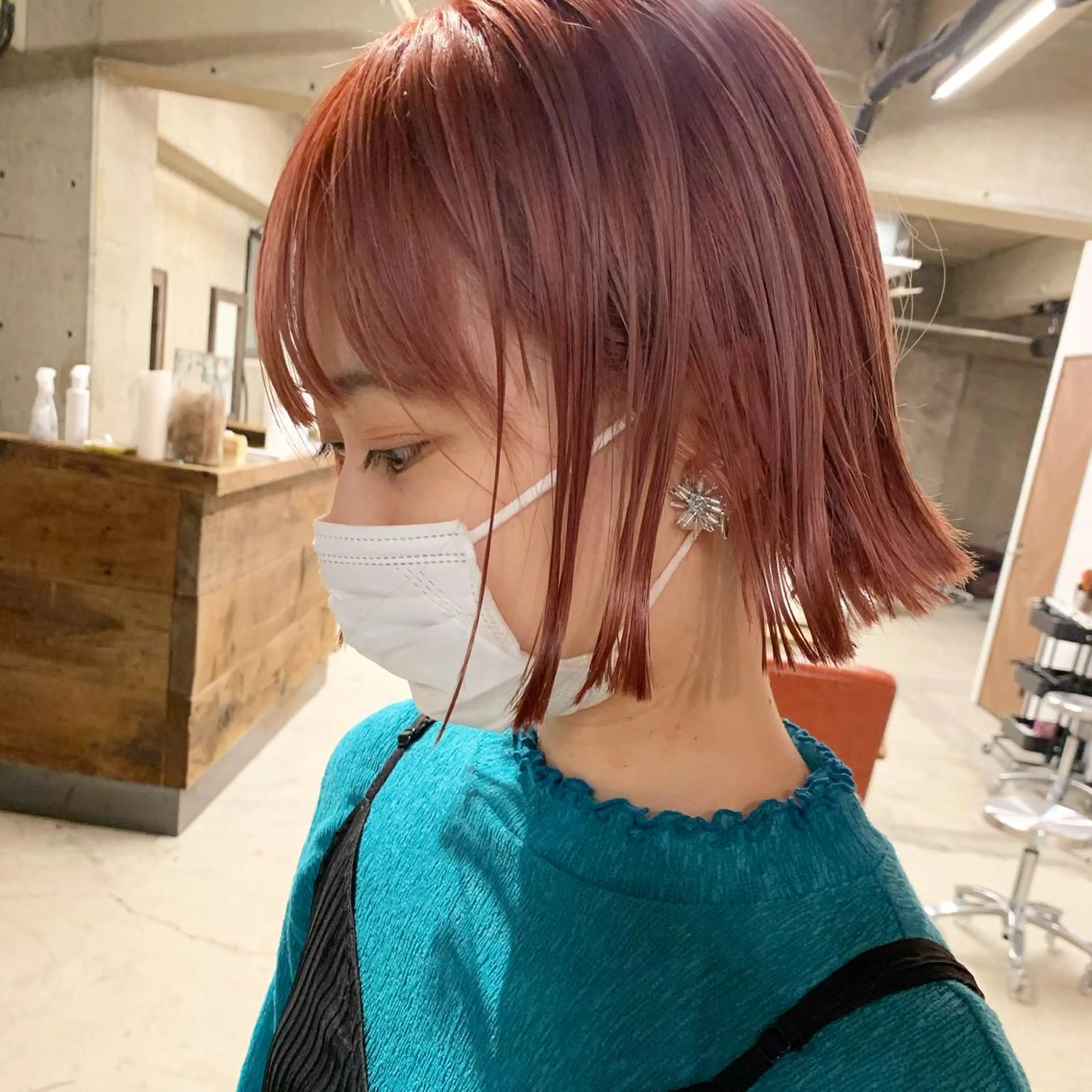 ショート ボブ SALOWIN 名古屋所属・パーマ落とし/ パーマ特化/丹羽舜太のヘアスタイル