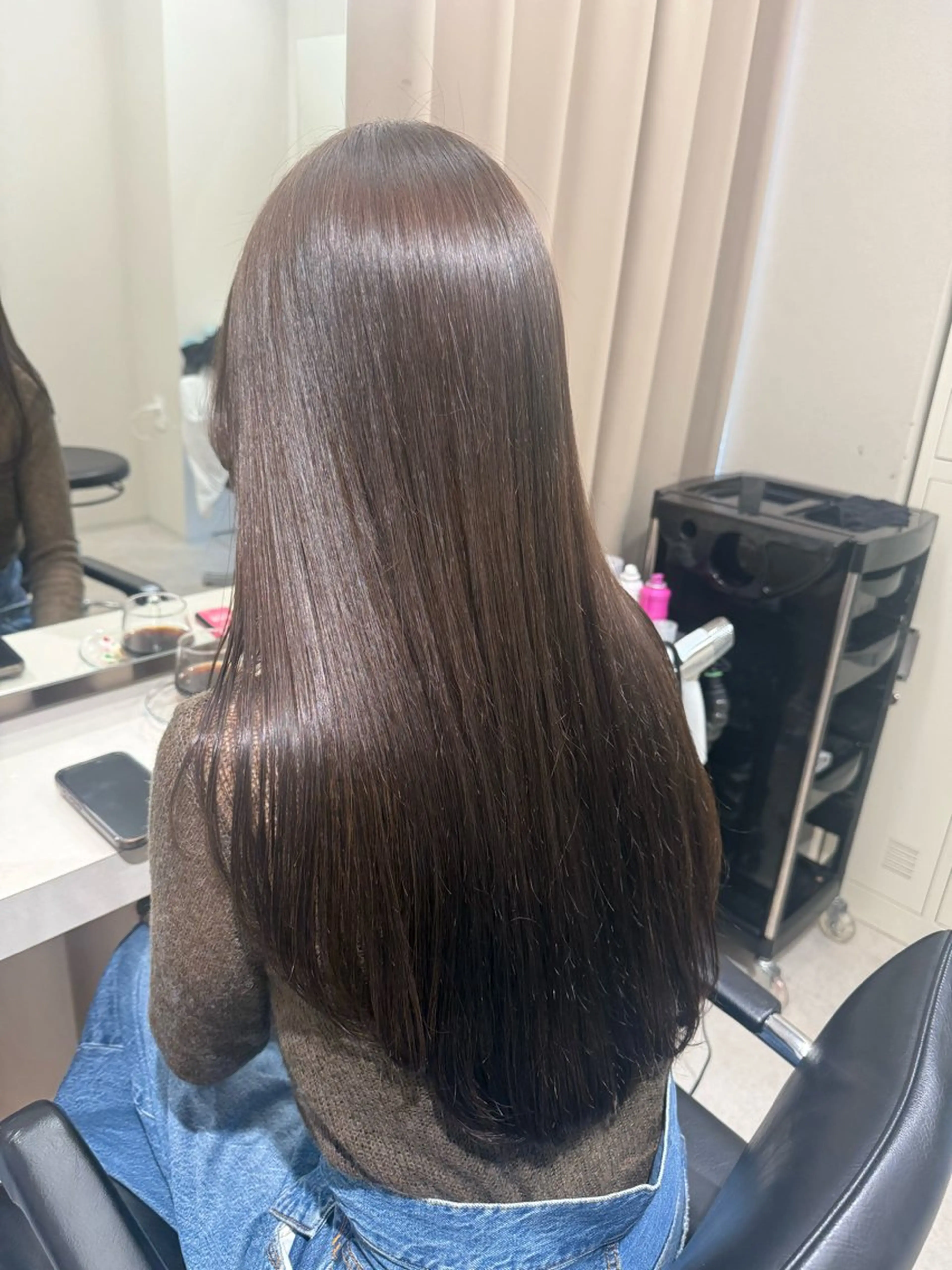 パーマ カット 縮毛矯正 トリートメント haru 髪質改善サロンのヘアスタイル