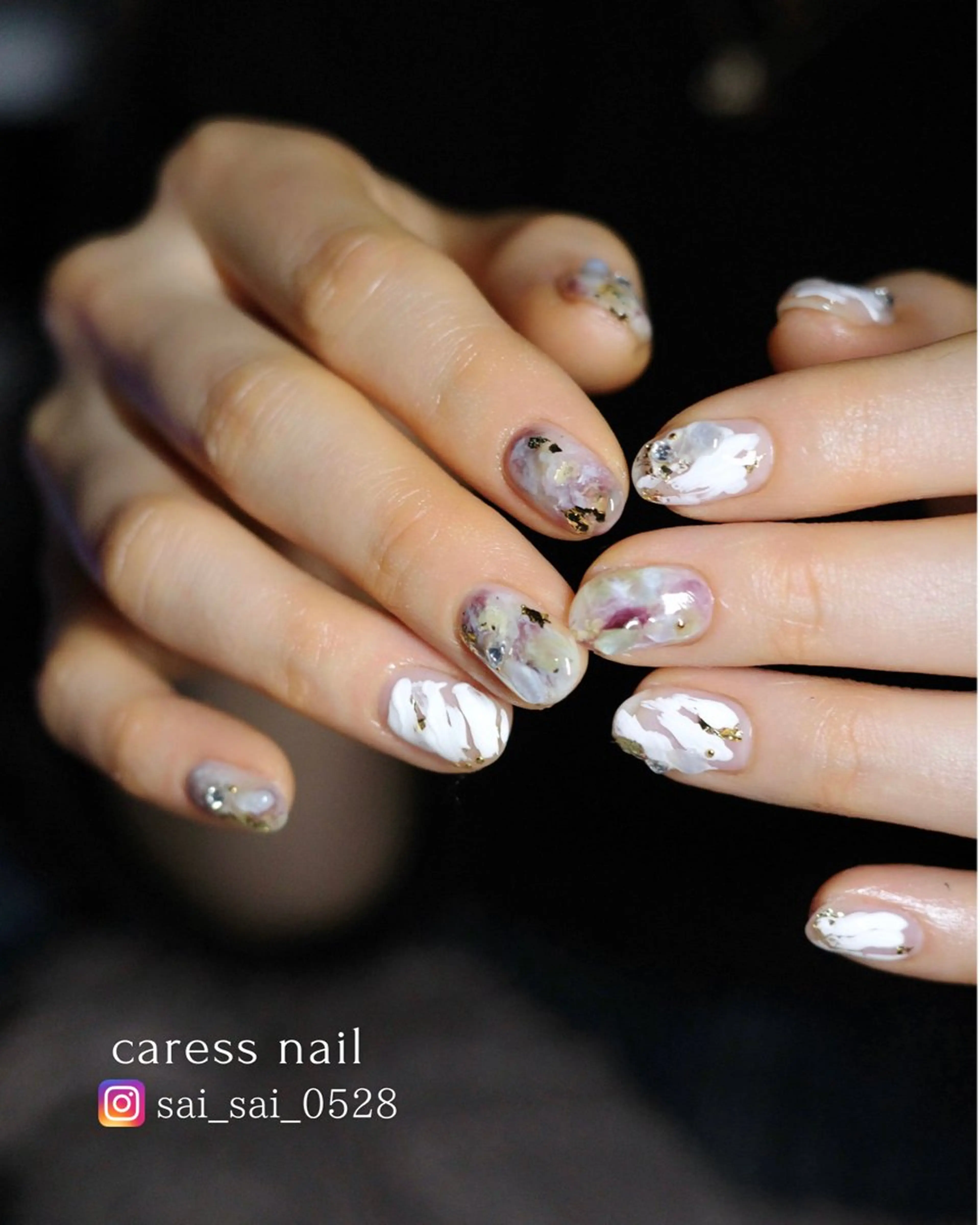 ネイル caress  nail カレスネイル　代々木上原所属・カレスネイル さいのネイルデザイン