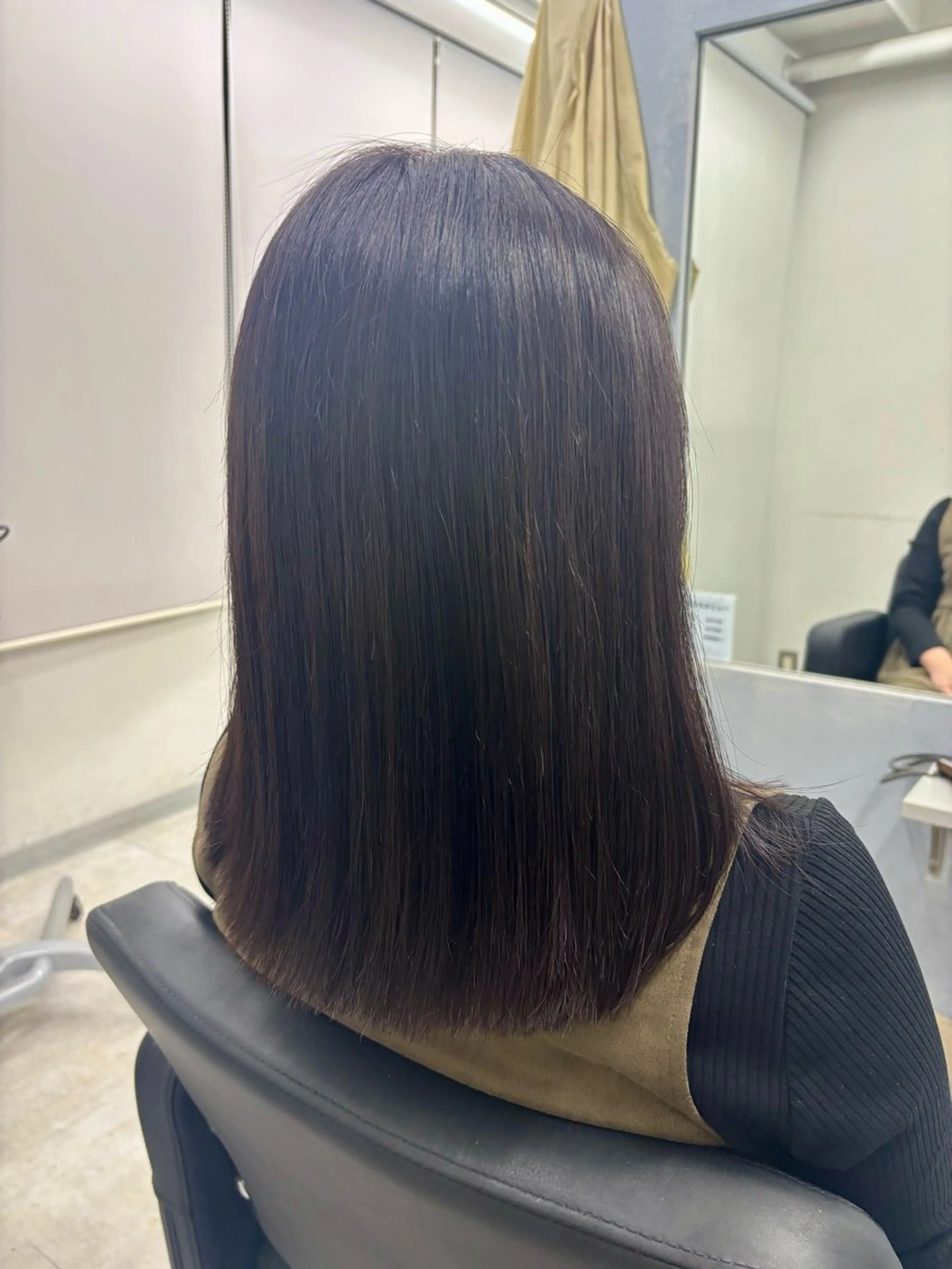 ロング カラー ケアカラー 透明感カラー ラベンダーカラー カット ヘアカラー 🫧モデル募集｜ ひまり🫧のヘアスタイル