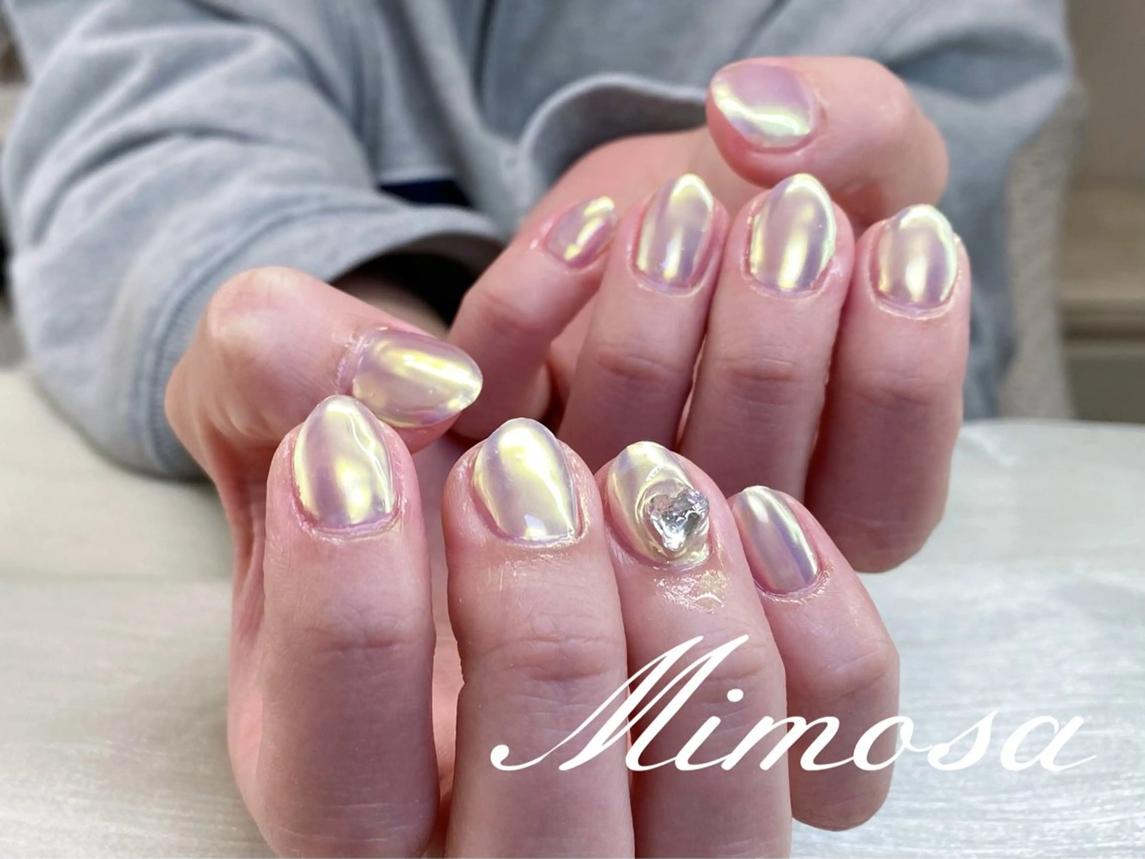 ネイル ハンドネイル 💛Mimosa💛 吉祥寺のネイルデザイン