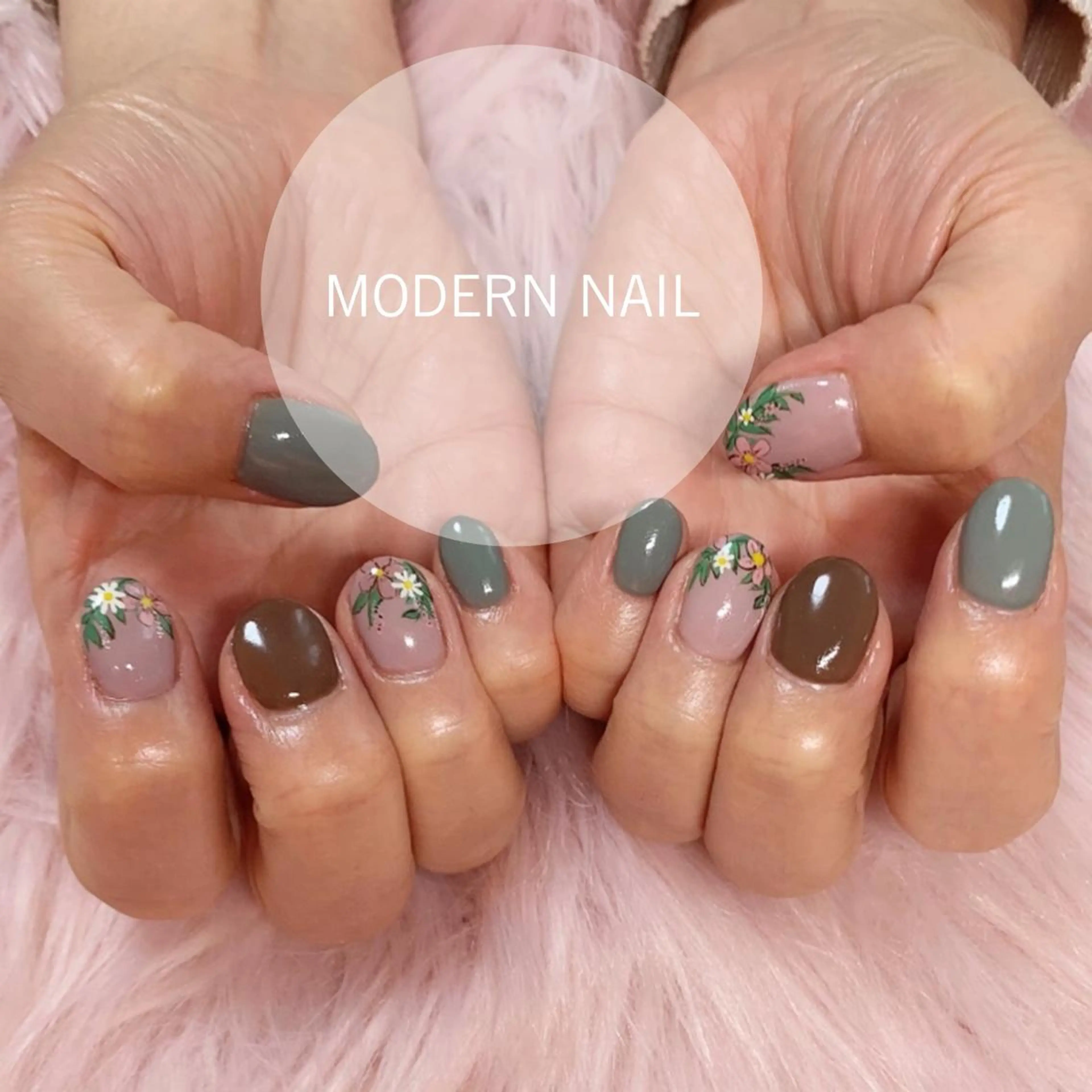 ネイル ハンドネイル 小川 玲奈のネイルデザイン