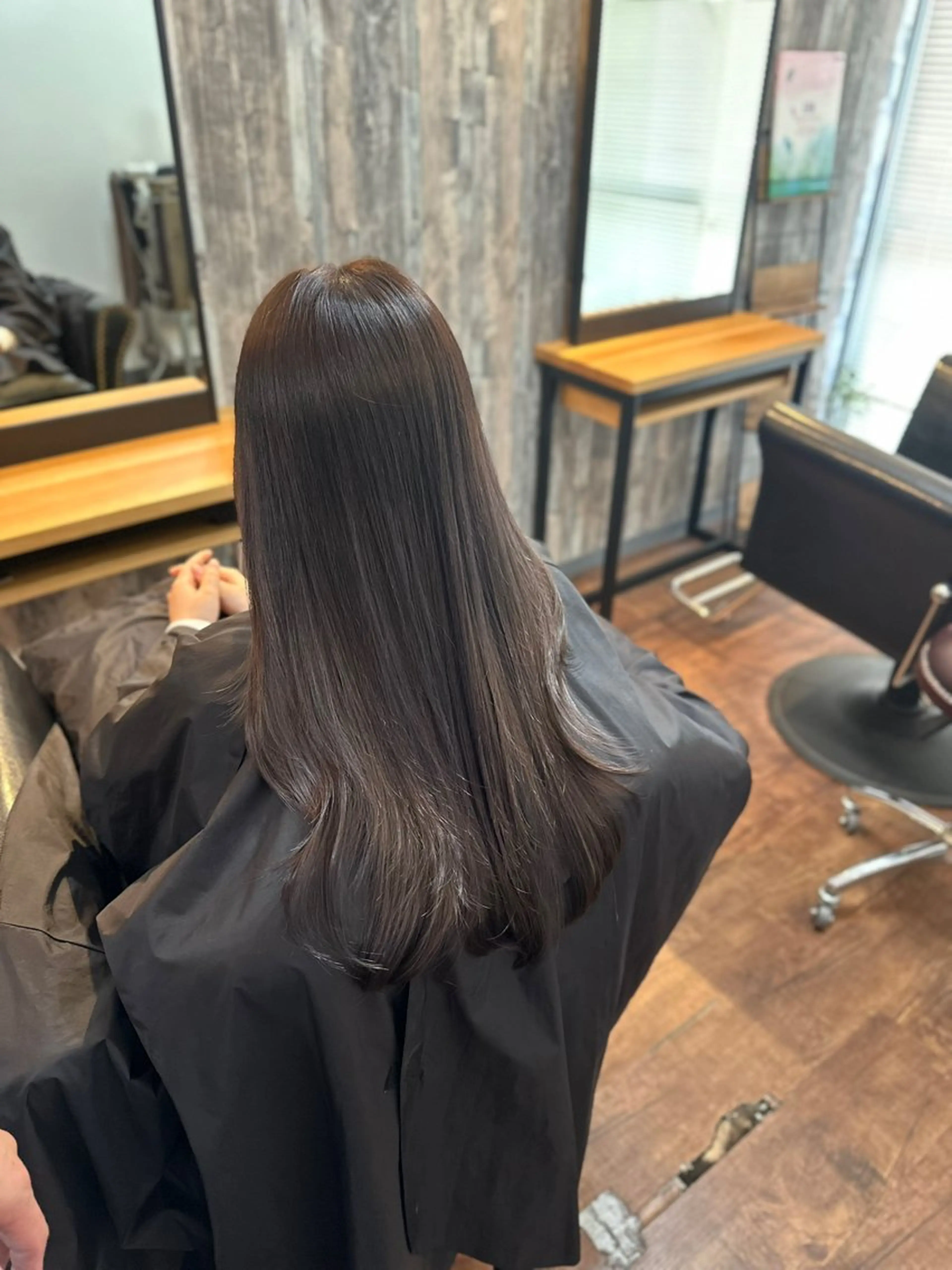 ロング カラー パープルカラー カット ヘアカラー トリートメント Lizir  ルズィール所属・Luzir⭐︎ GEN⭐︎のヘアスタイル