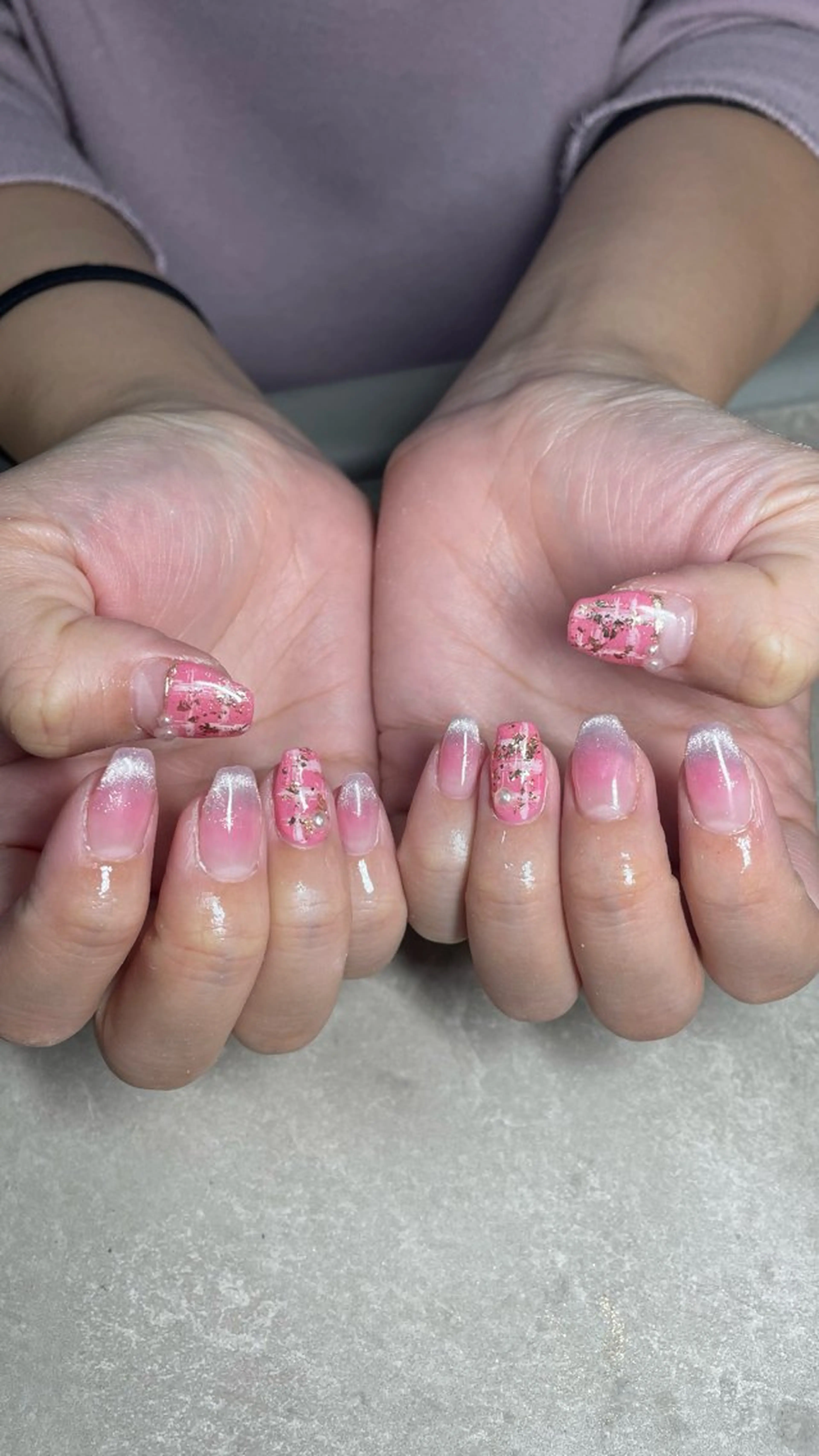 ネイル ハンドネイル LINXS aosaのネイルデザイン