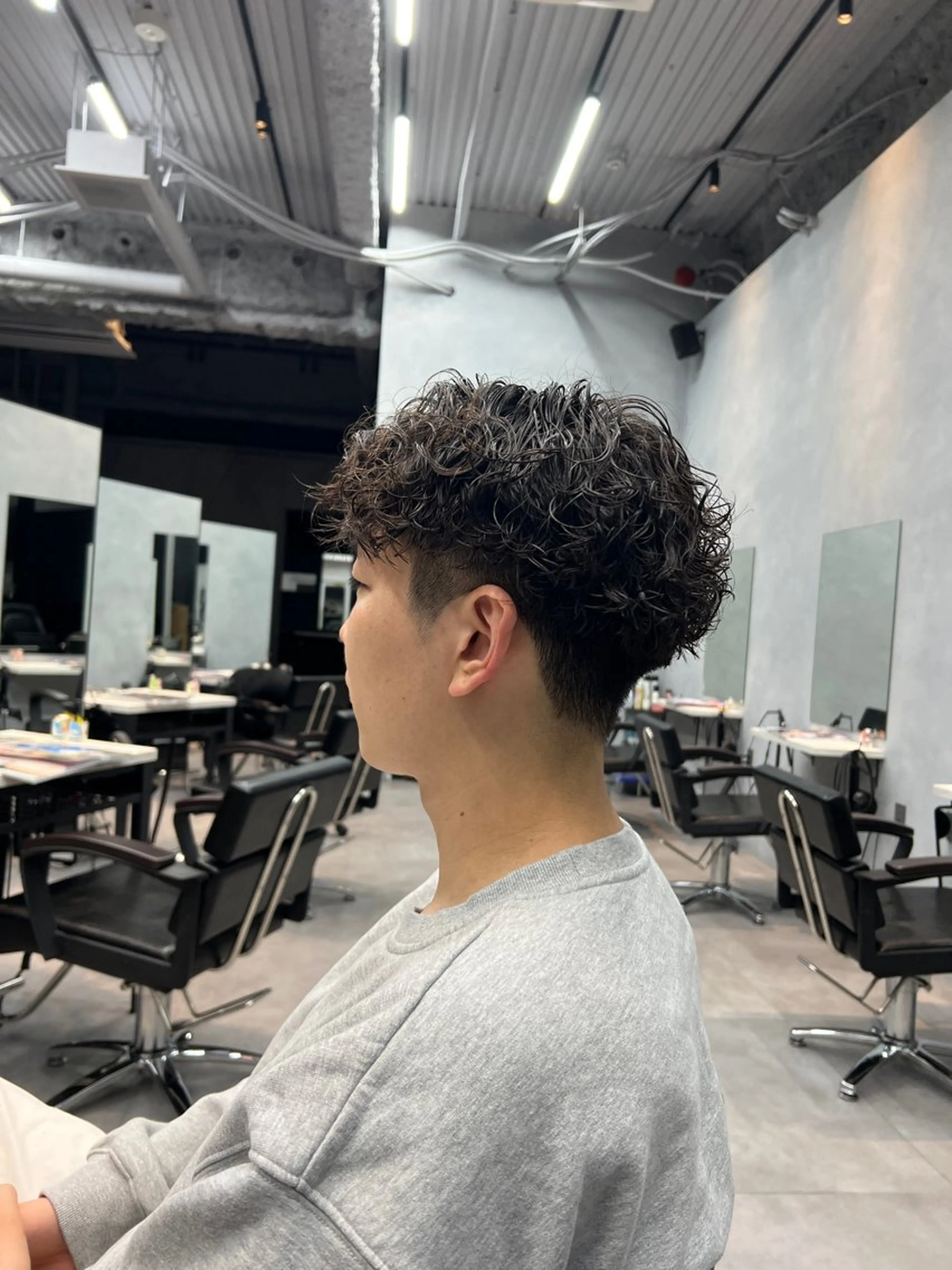 ショート パーマ メンズ メンズパーマ 🐬rara 🐬のヘアスタイル