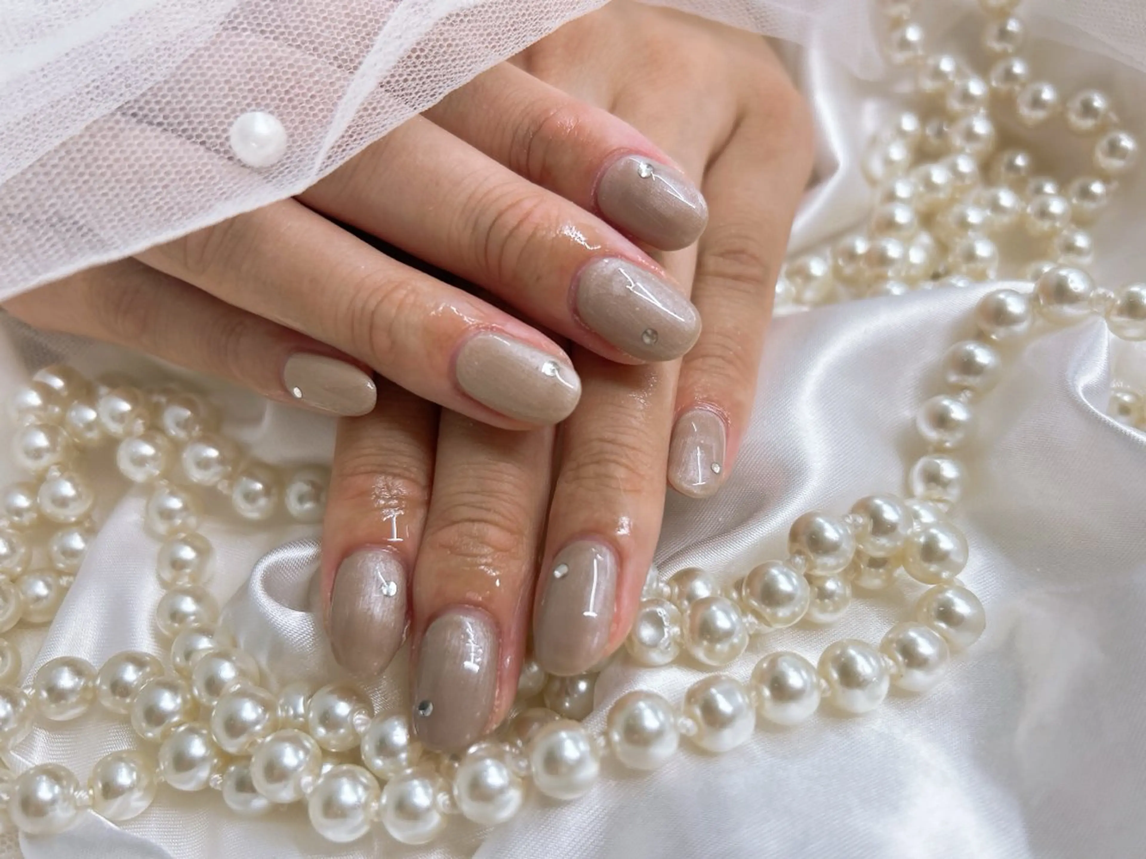 ショート ハンドネイル Nailsalon Angeのネイルデザイン