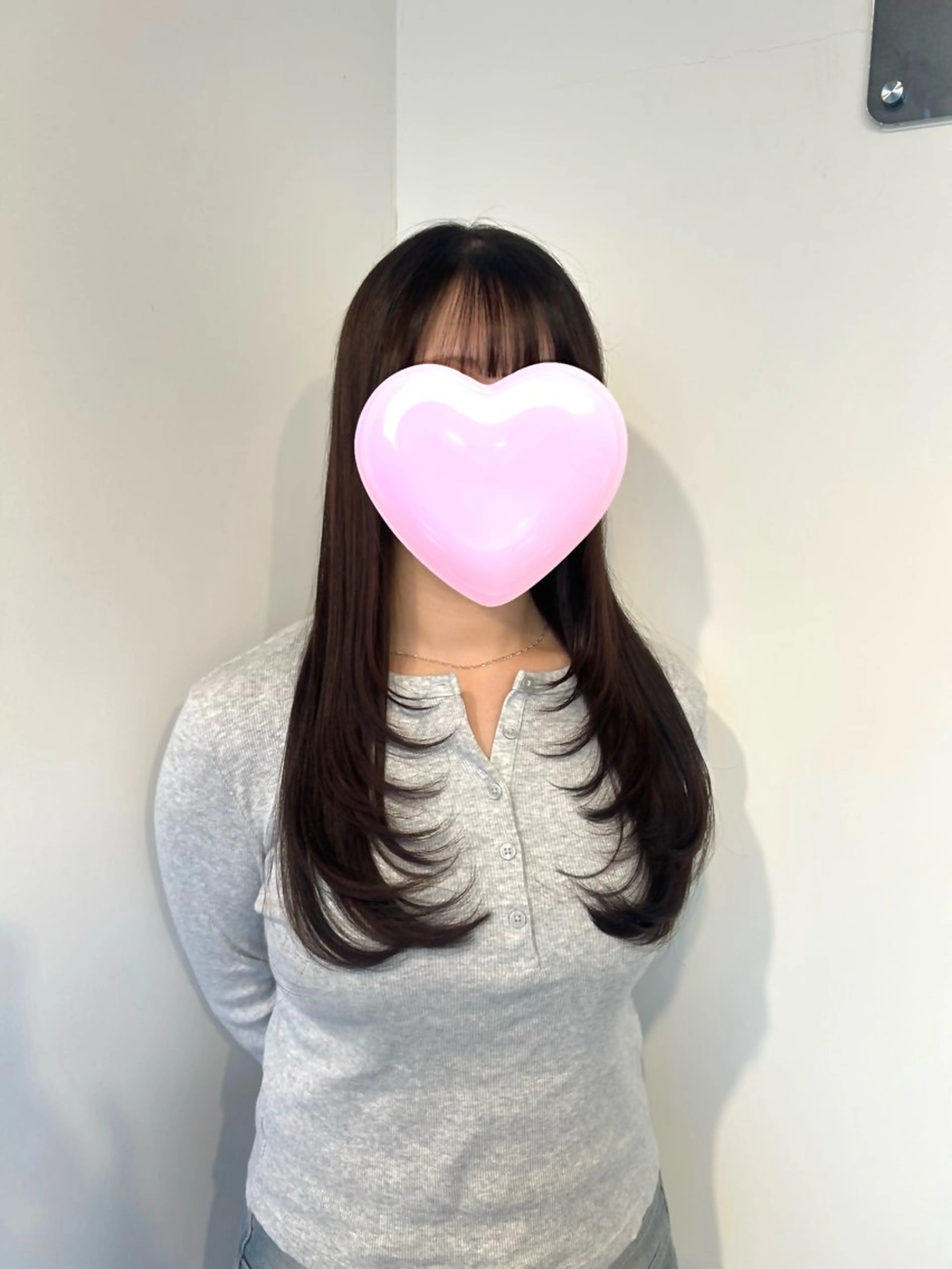 ロング カラー カット ヘアカラー 🎀暖色/ ピンク🎀seinaのヘアスタイル