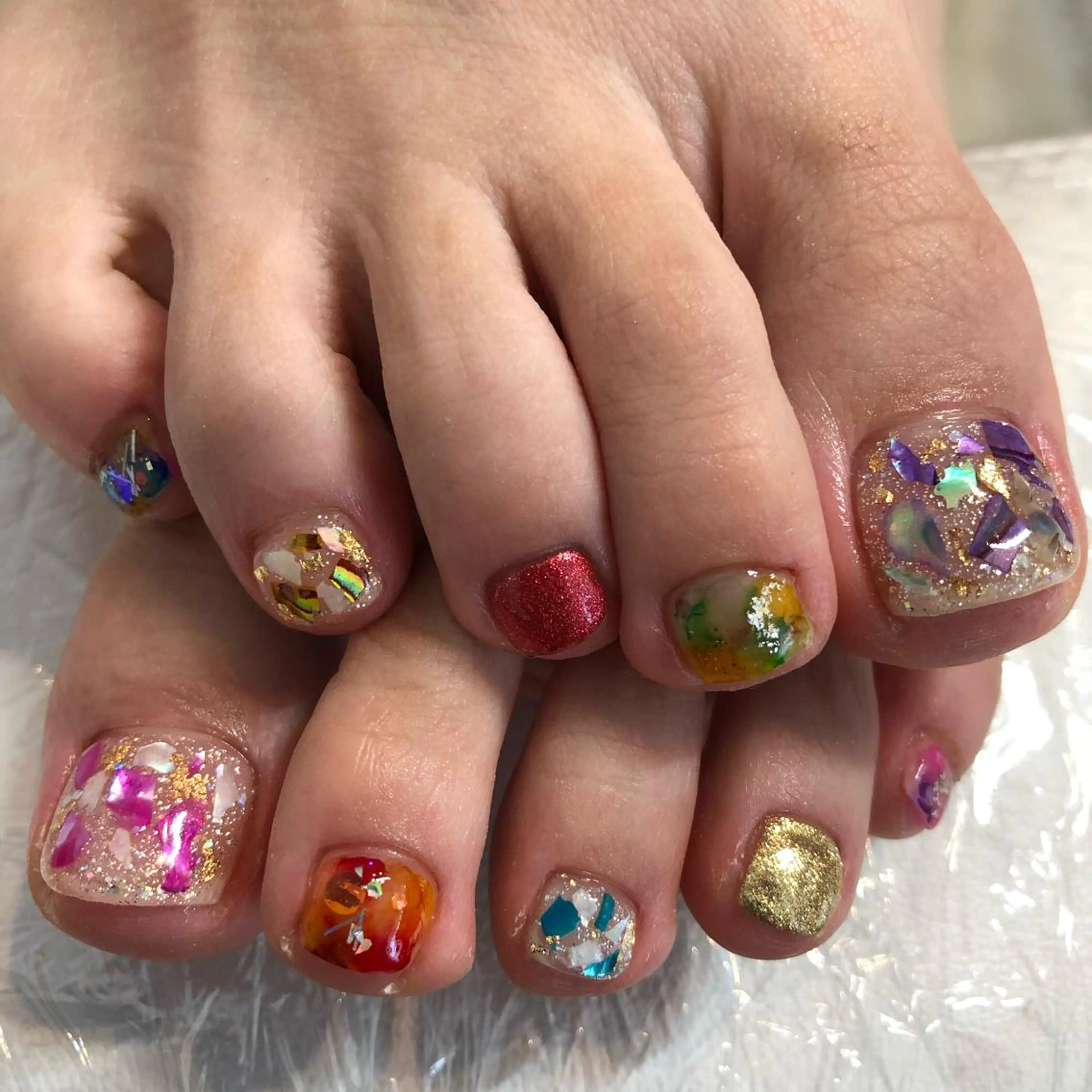 ネイル フットネイル Nail salon REIRISのネイルデザイン