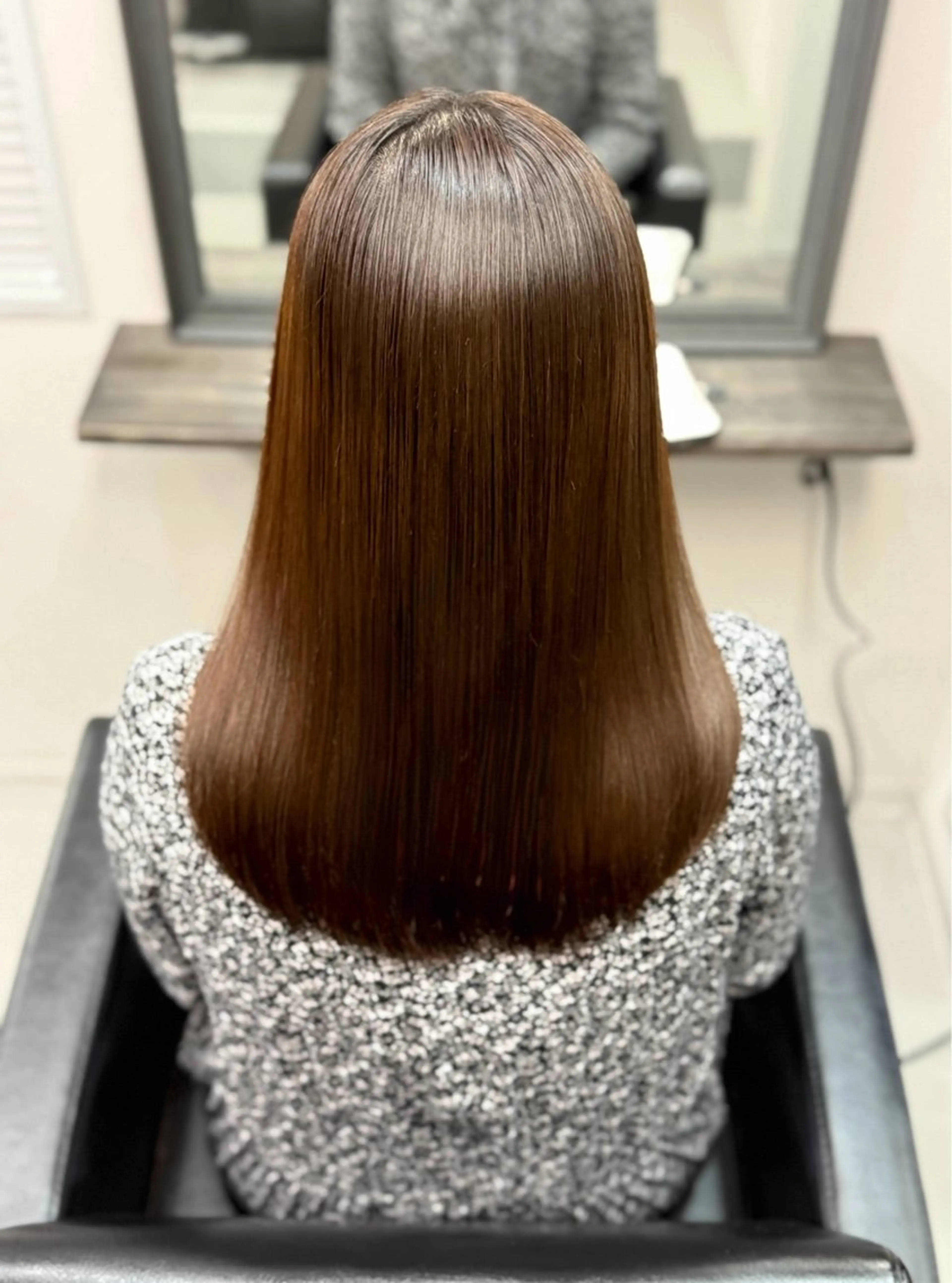 ロング カラー カット 縮毛矯正 トリートメント XYZ新宿所属・縮毛矯正/韓国 /店長/KANATOのヘアスタイル