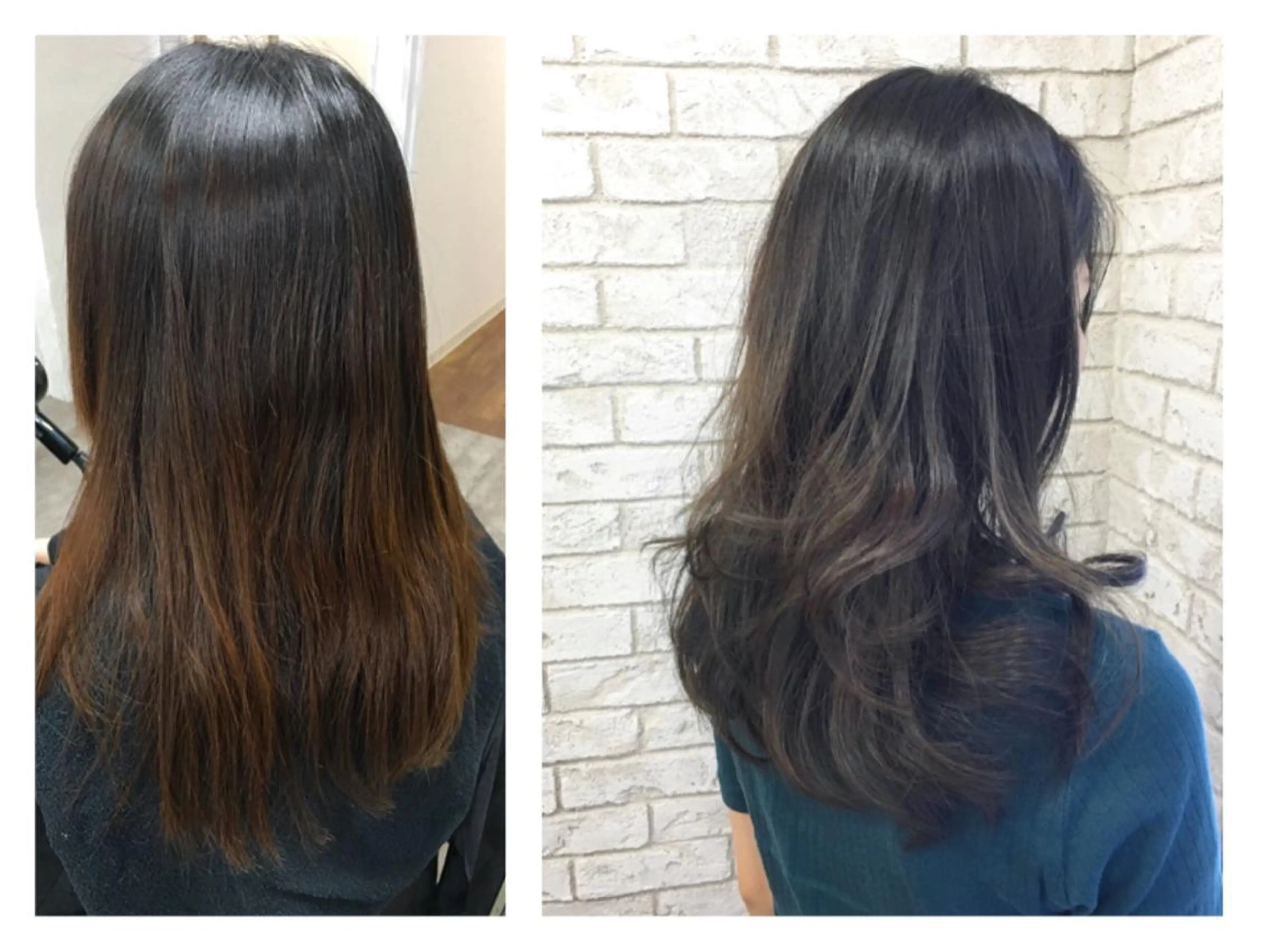 セミロング カラー boutique misakiのヘアスタイル