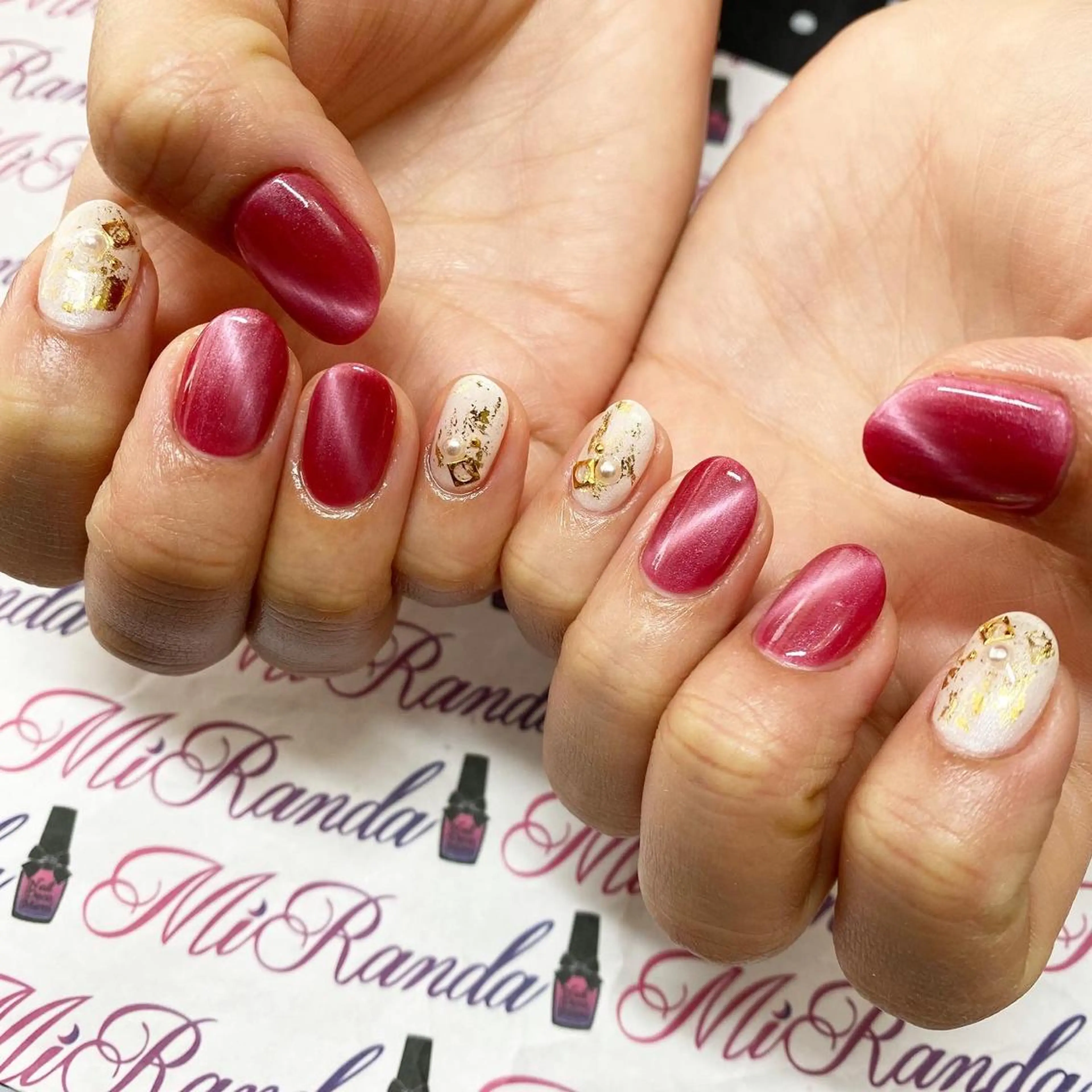 ネイル MiRanda Nail所属・MiRanda 保坂 舞のネイルデザイン