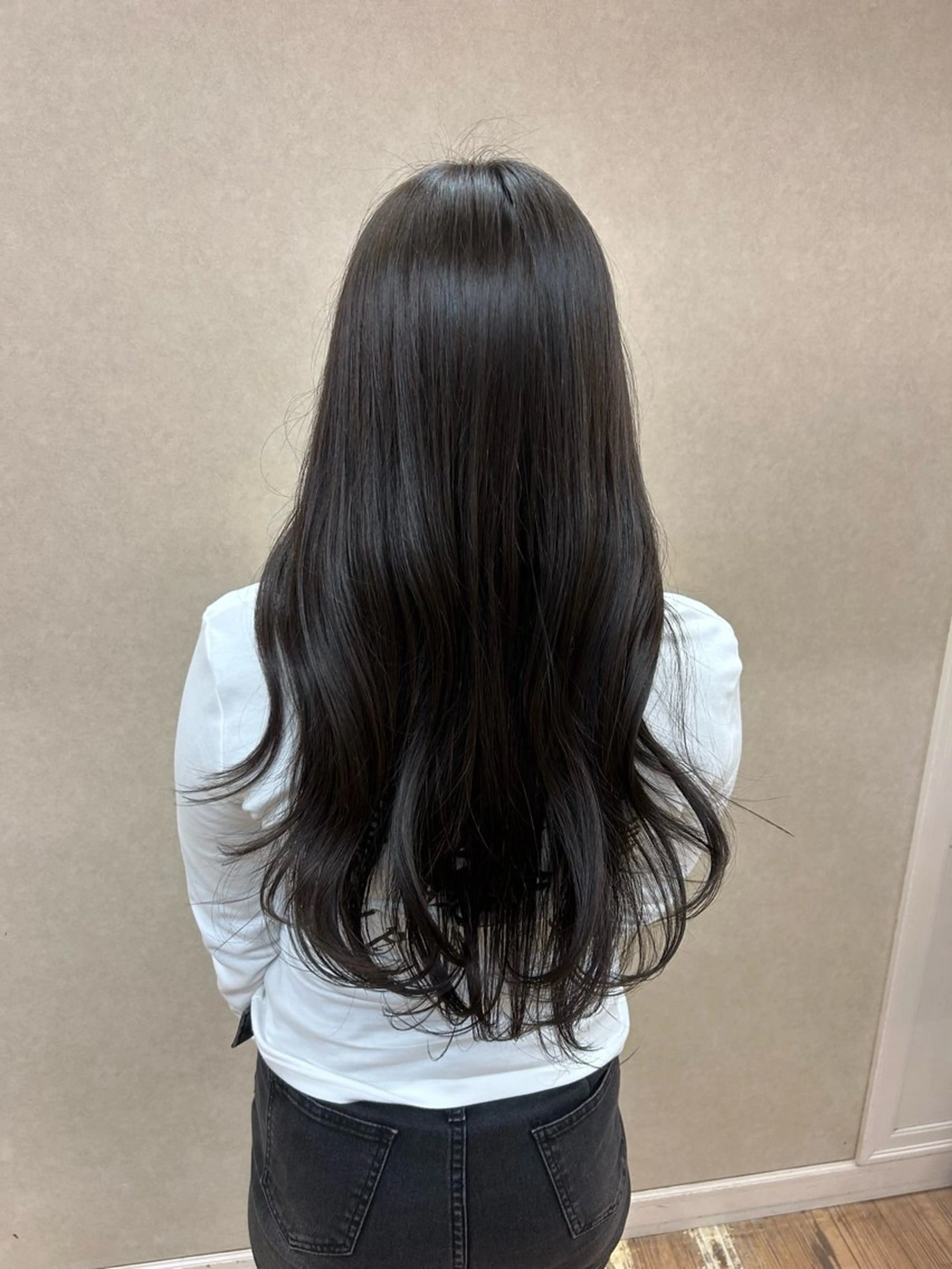 ロング カラー ヘアカラー トリートメント 艶カラー🫧/ 板倉かなみのヘアスタイル