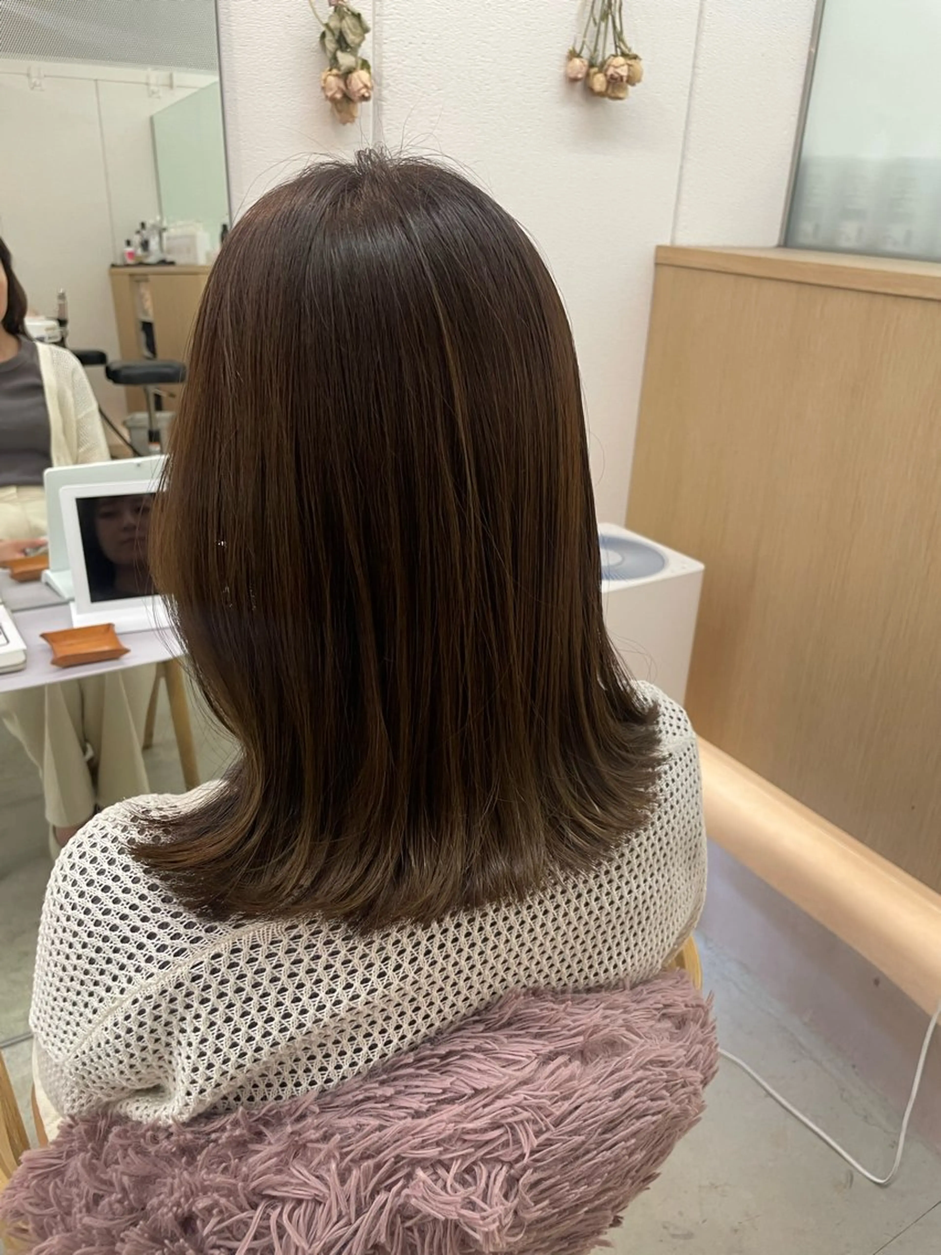 カラー 山下 悠月のヘアスタイル