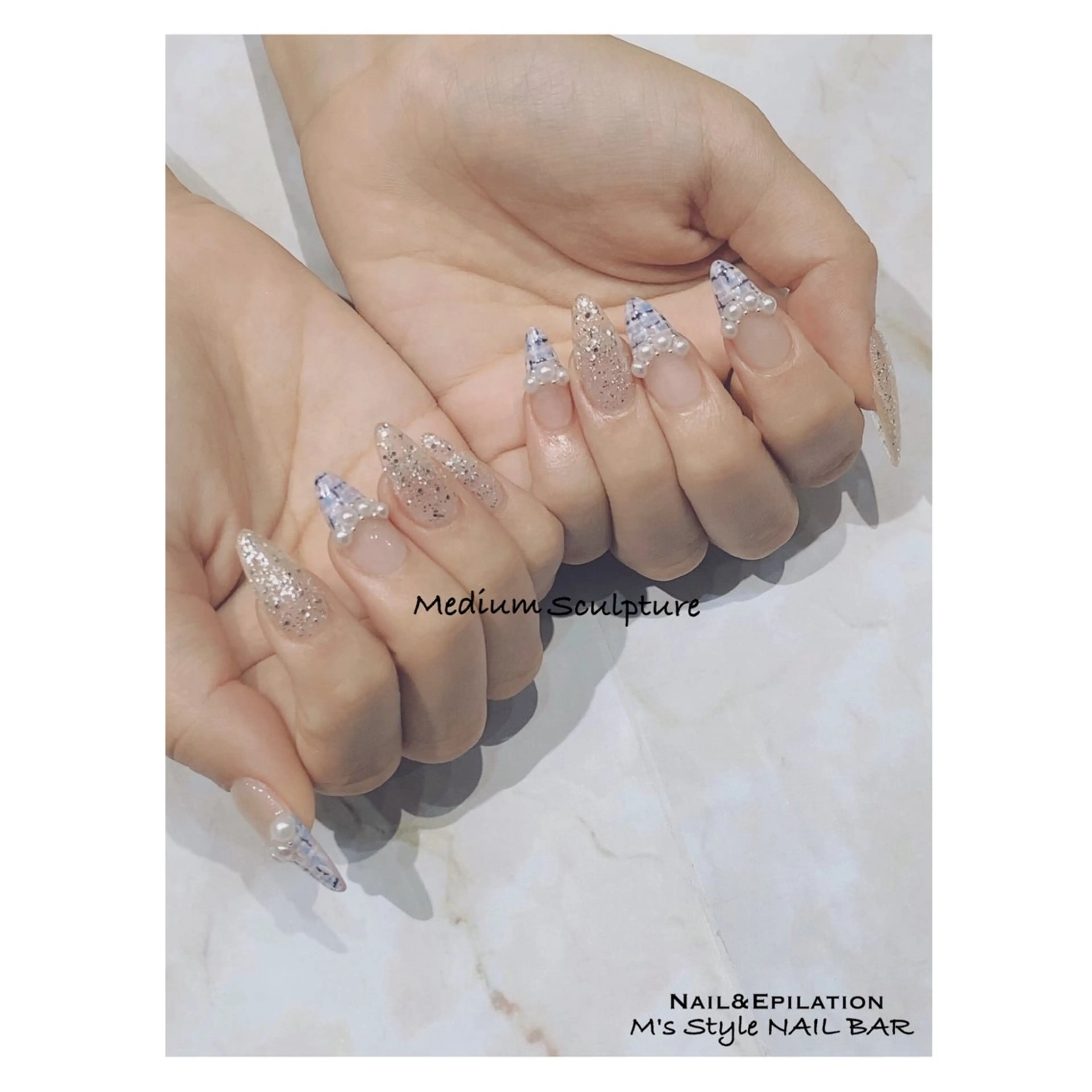 ネイル 成人式 フットネイル フレンチネイル ジェルネイル 韓国ネイル ハンドネイル M's Style NAIL BARのエステ・リラクイメージ