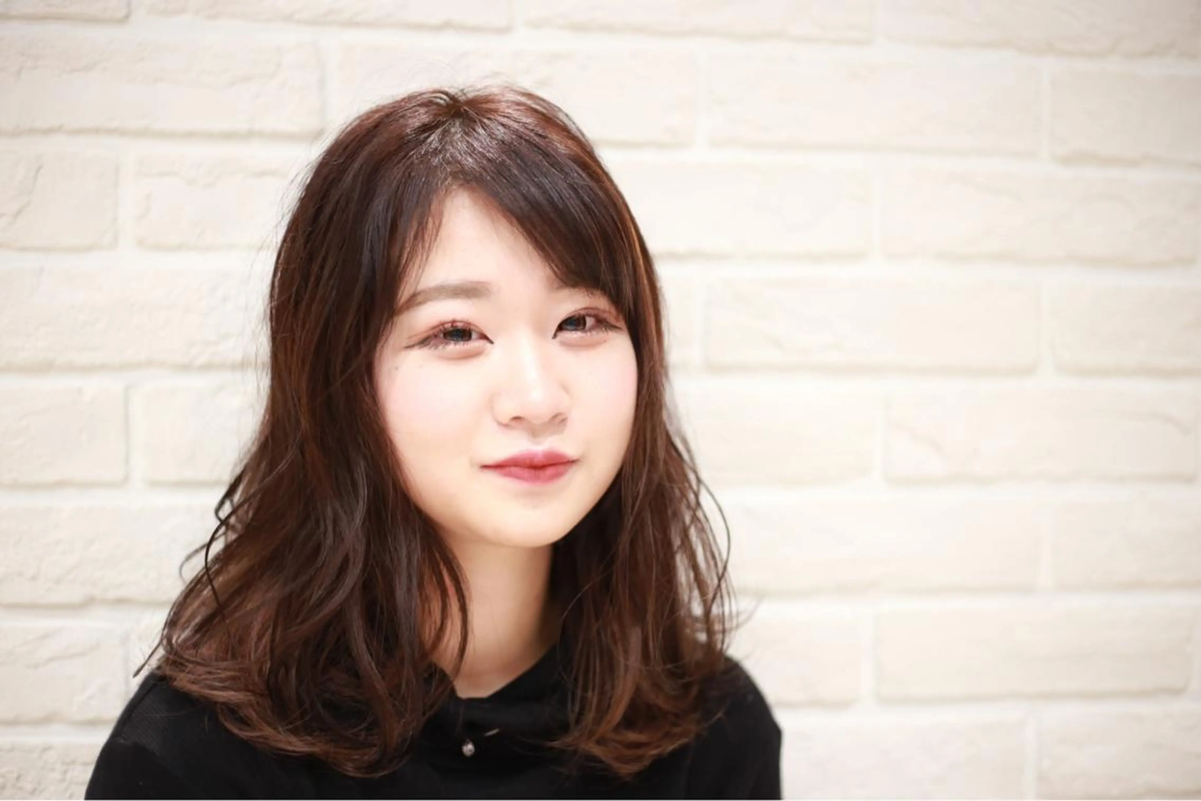 ミディアム カラー カット ヘアカラー なりたいが叶う ながしまじゅんきのヘアスタイル