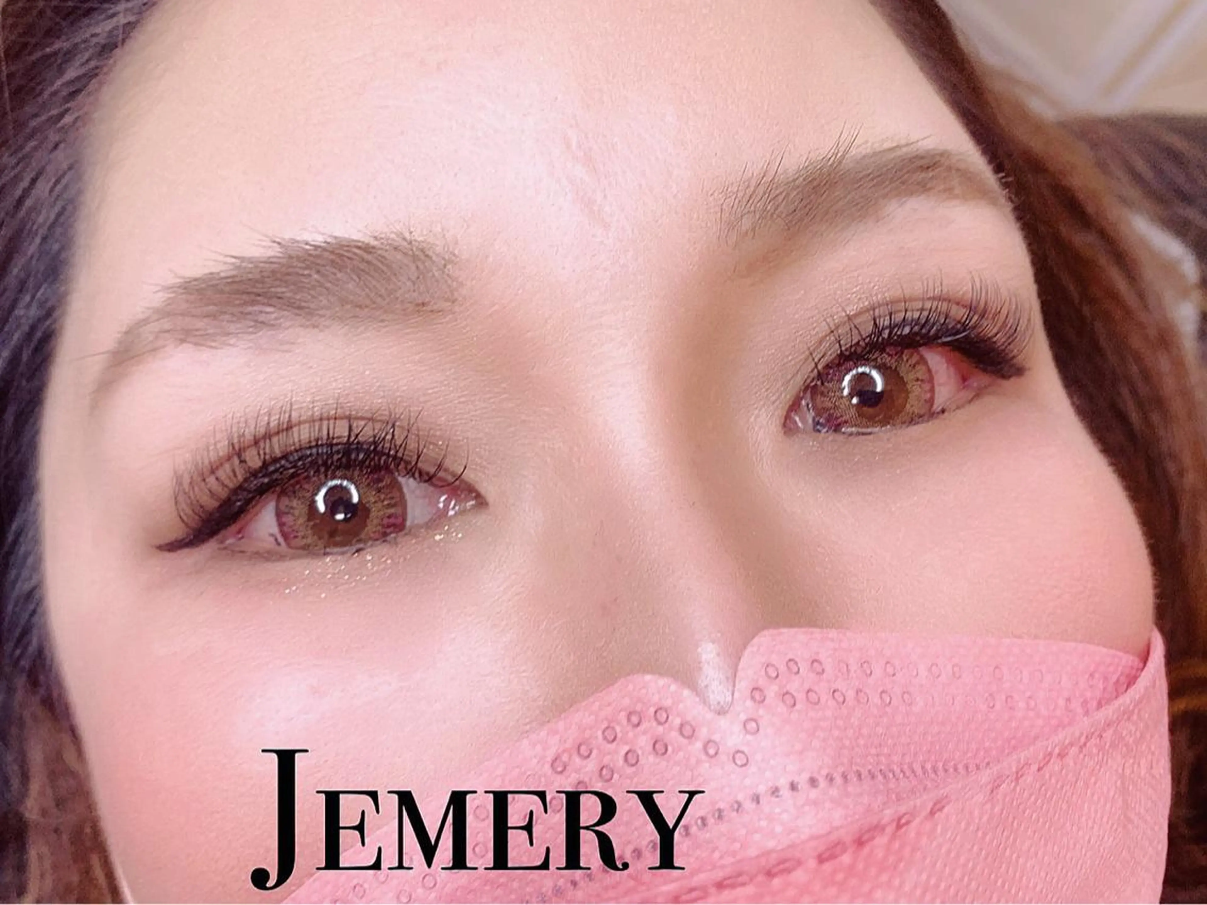 マツエク・マツパ フラットラッシュ Lカール マツエク Jemery所属・💎 Jemery 💎のマツエク・マツパデザイン