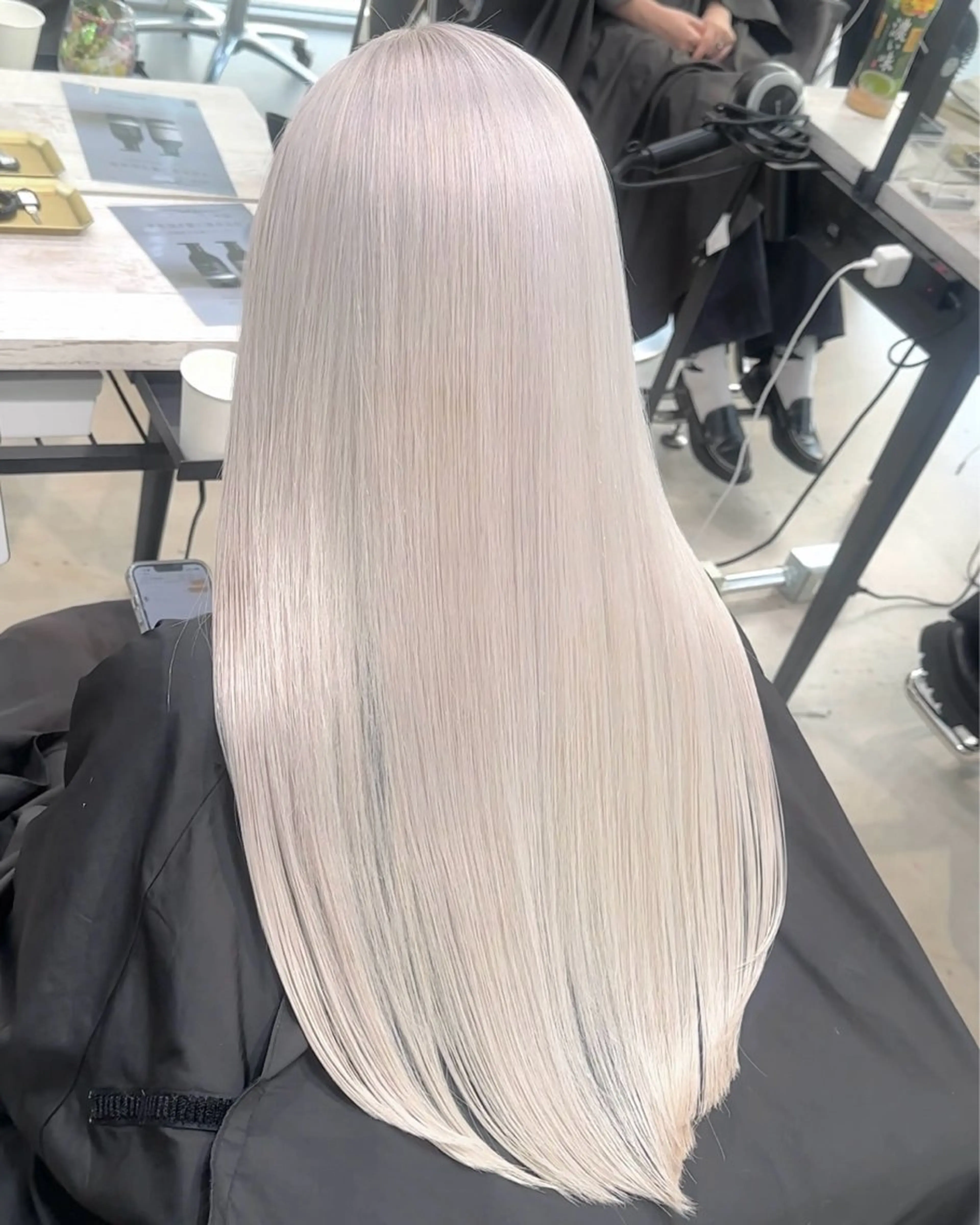 ロング カラー ブリーチ レイヤーカット/ ボブカット/ケンヤのヘアスタイル