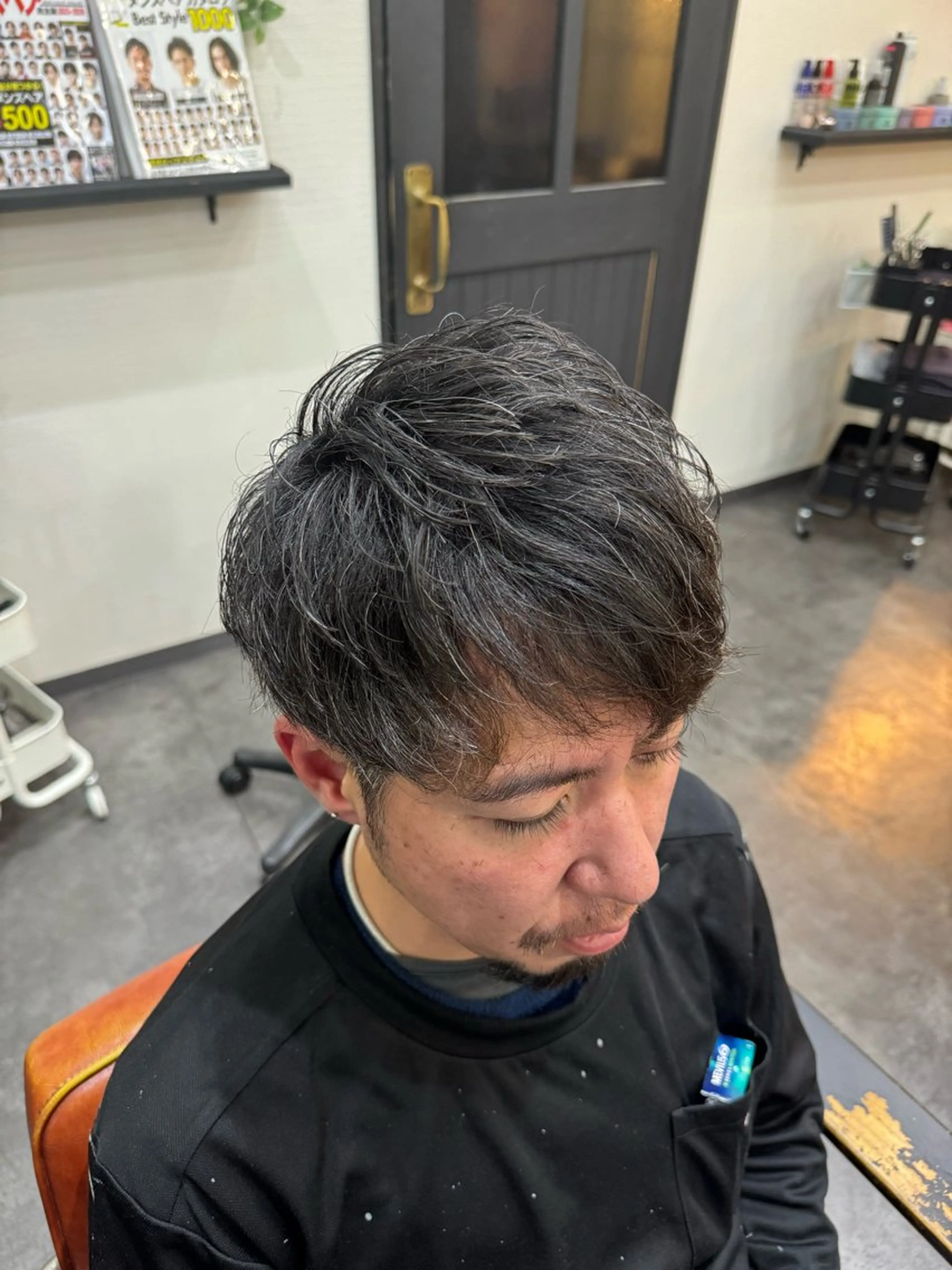 ショート メンズ 奥村 卓也のヘアスタイル