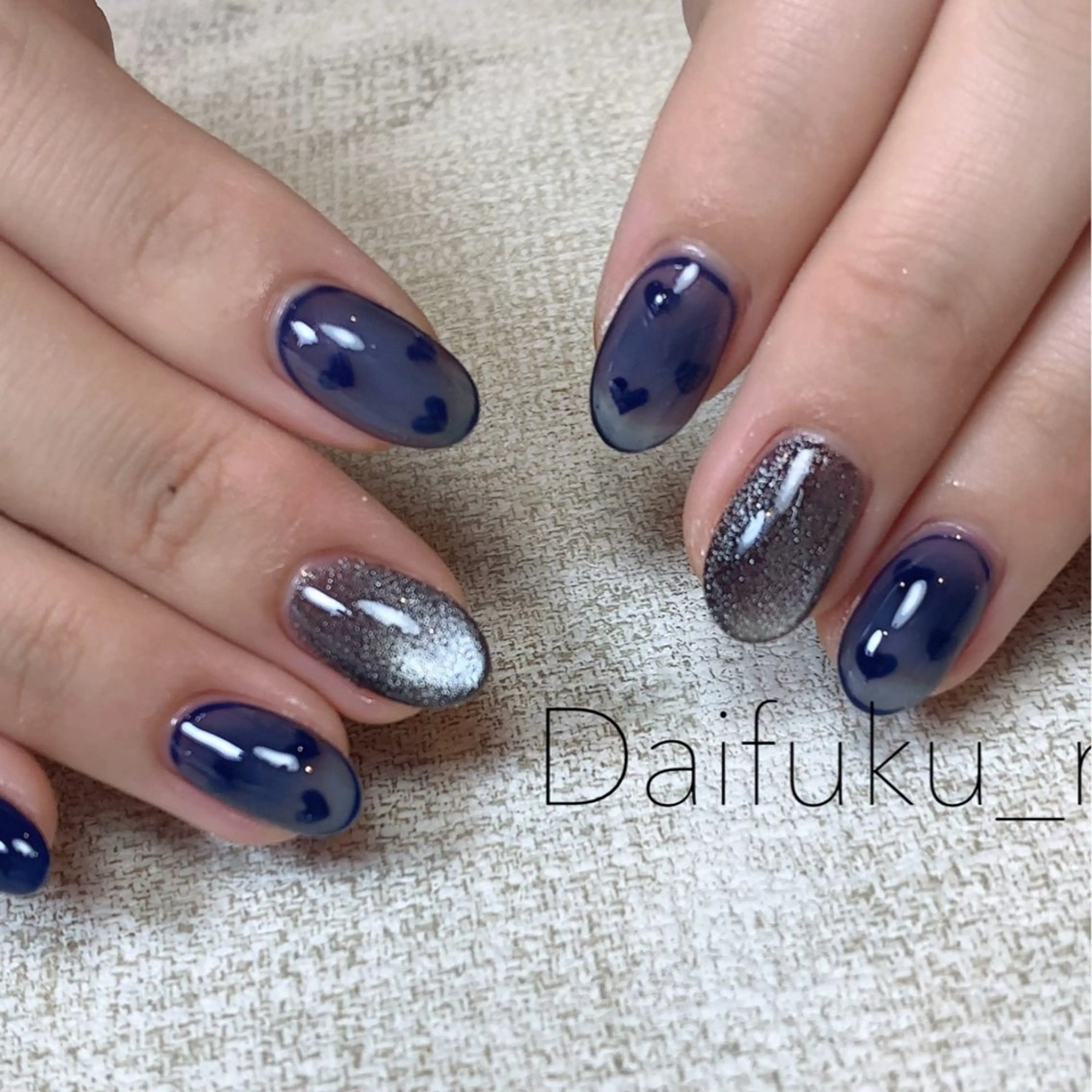 ミディアム ハンドネイル Daifuku_nails所属・Daifuku nailsのネイルデザイン
