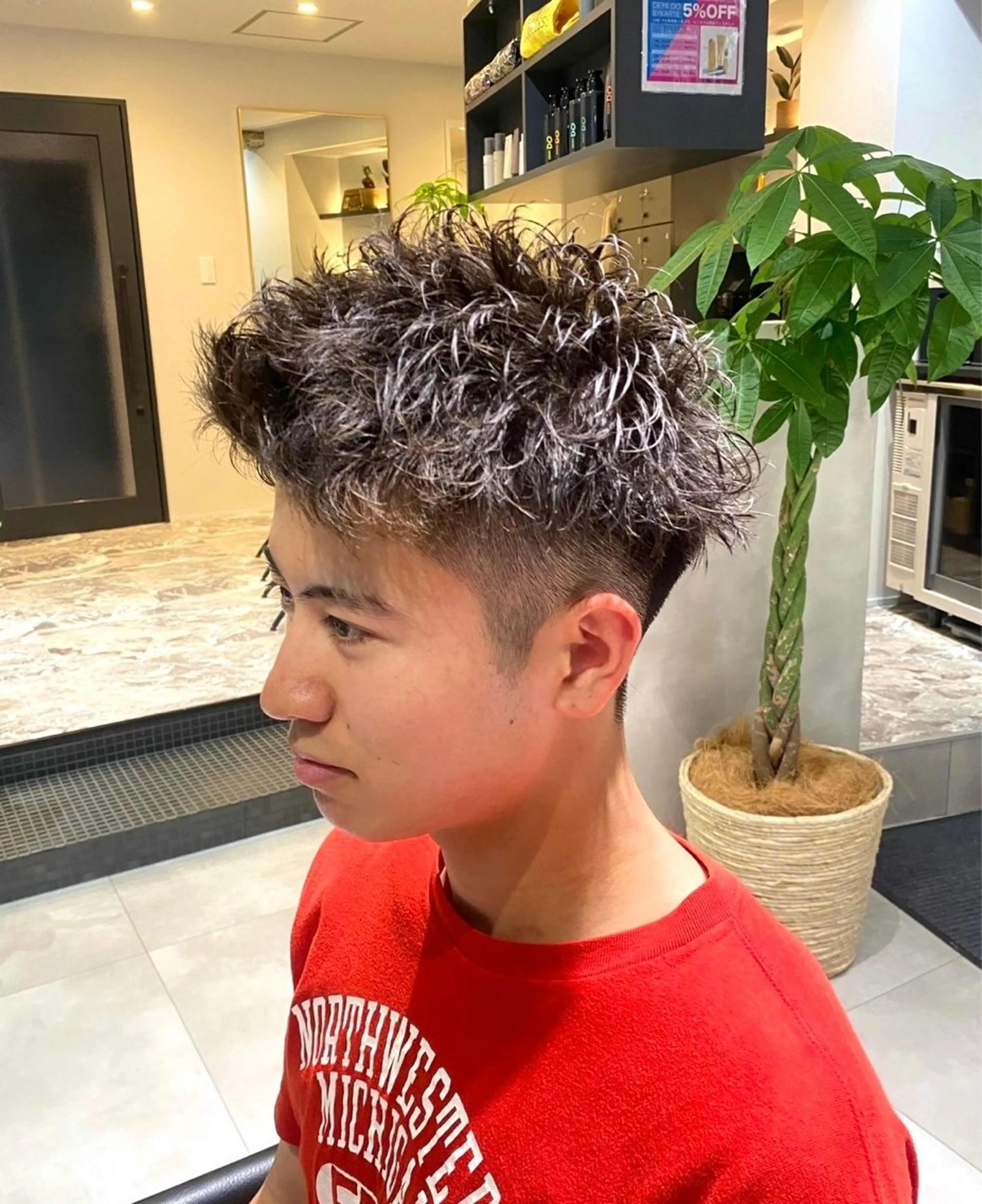 ショート パーマ メンズ メンズパーマ スパイキーショート ショートヘア メンズパーマ/メンズ カット/伊藤　げんのヘアスタイル