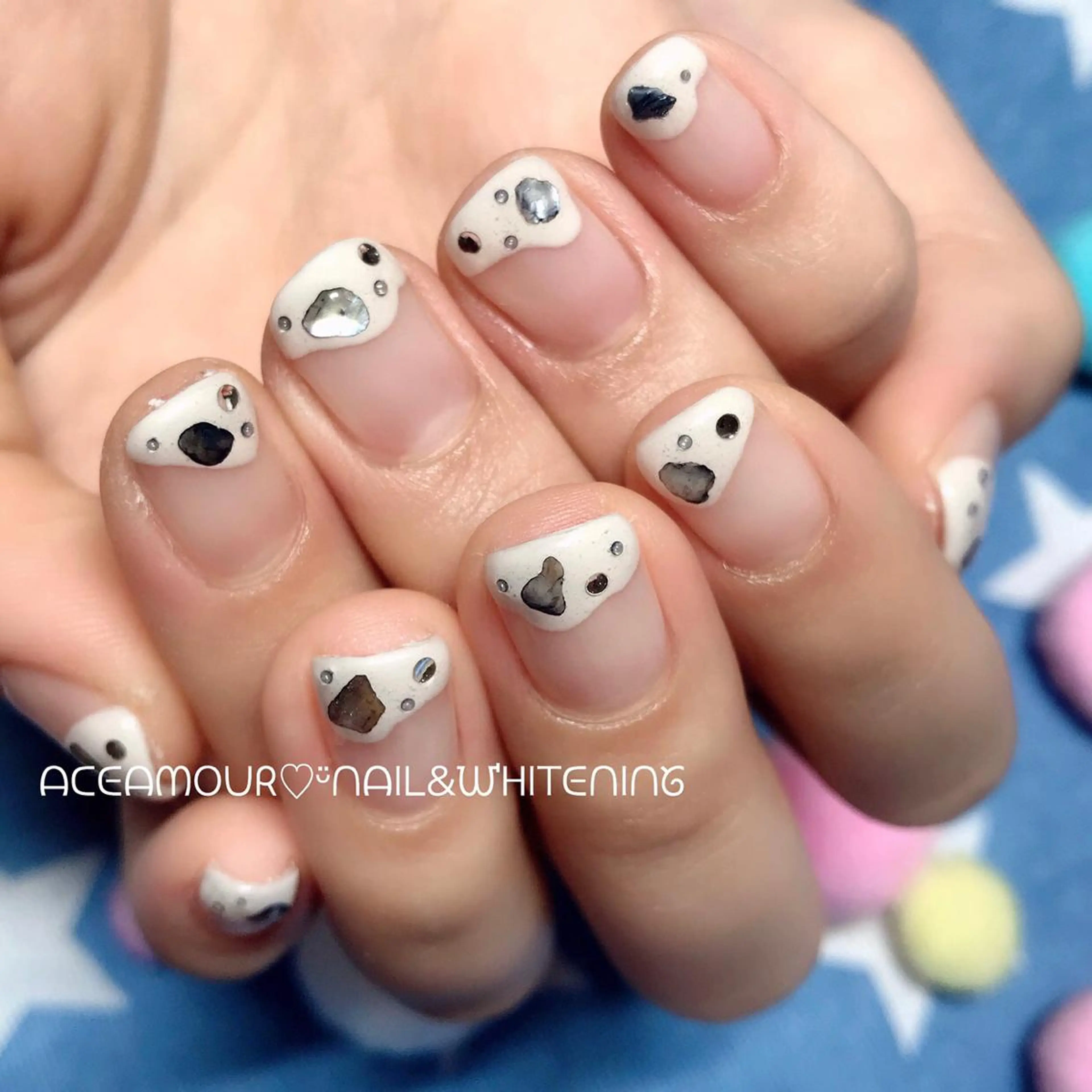 ネイル ネイル/耳つぼ /新ホワイトニングのネイルデザイン