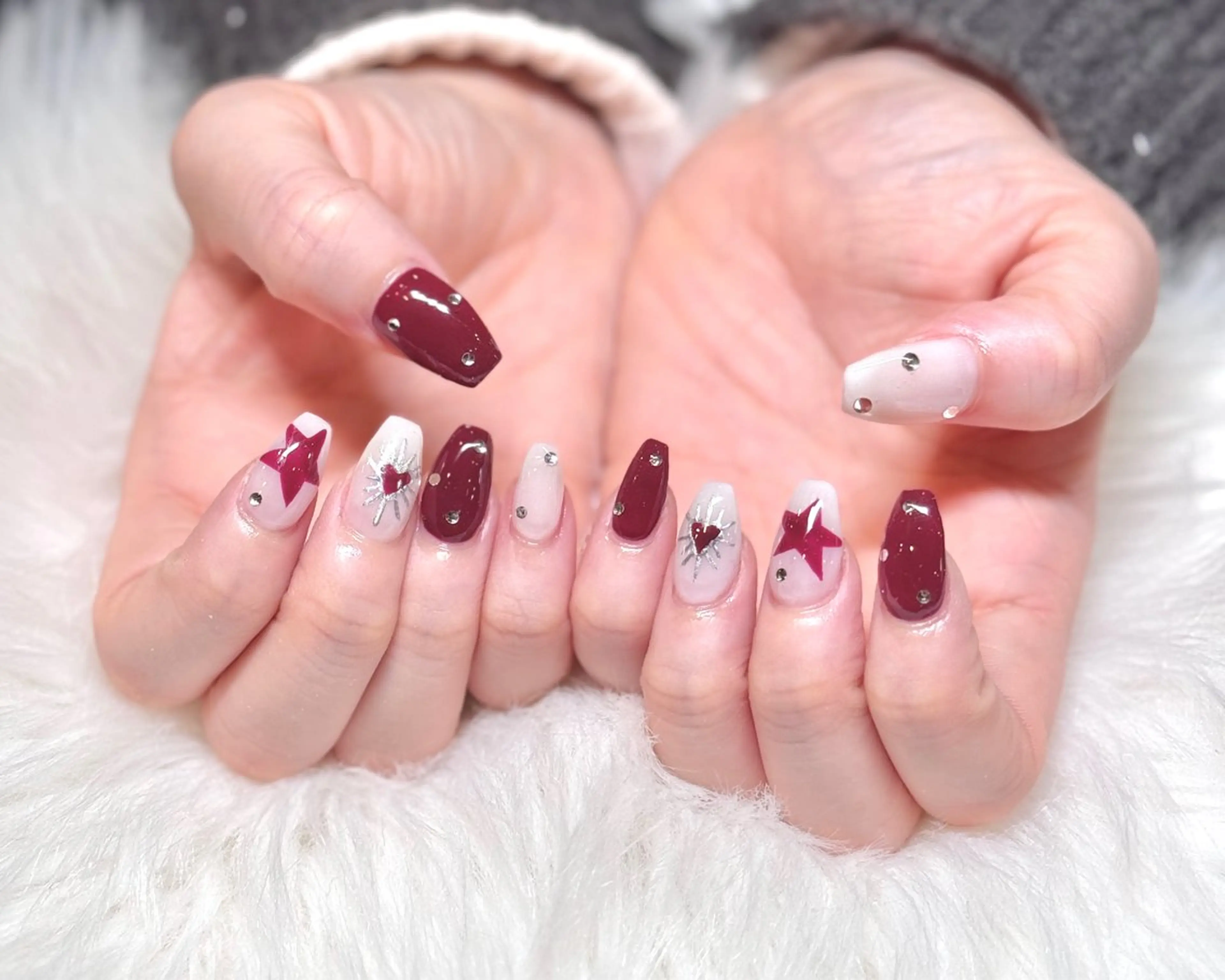 ネイル ハンドネイル 原田joieange 心斎橋店のネイルデザイン